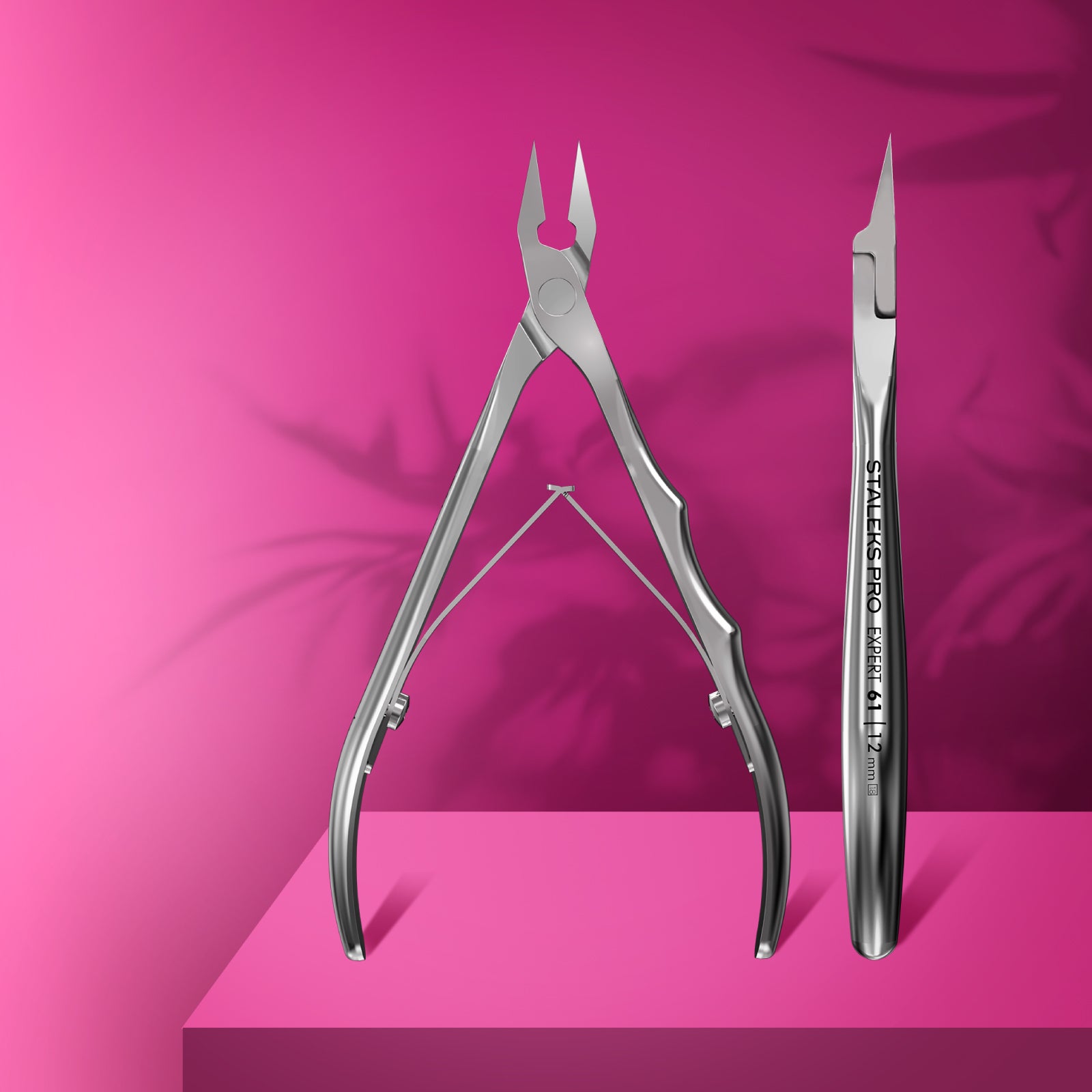 STALEKS EXPERT 61 Profesyonel batık tırnak pensi, 12 mm – STALEKS