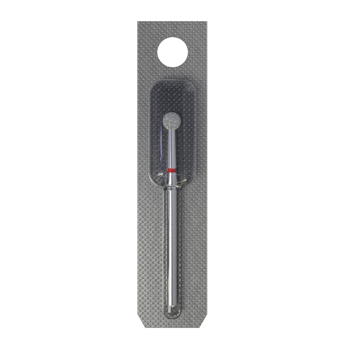 STALEKS EXPERT Elmas frez, top şekilli, kırmızı, 4 mm çap