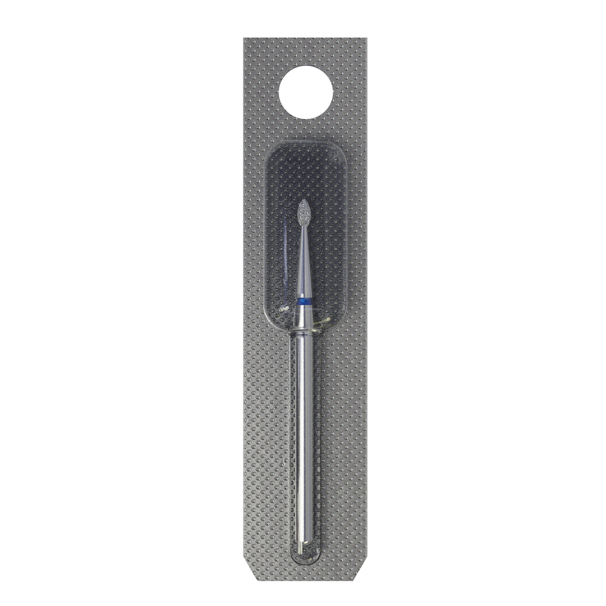 STALEKS EXPERT Diamond nail drill bit rounded bud blue, head diameter 1,6 mm, working part 3,4 mm