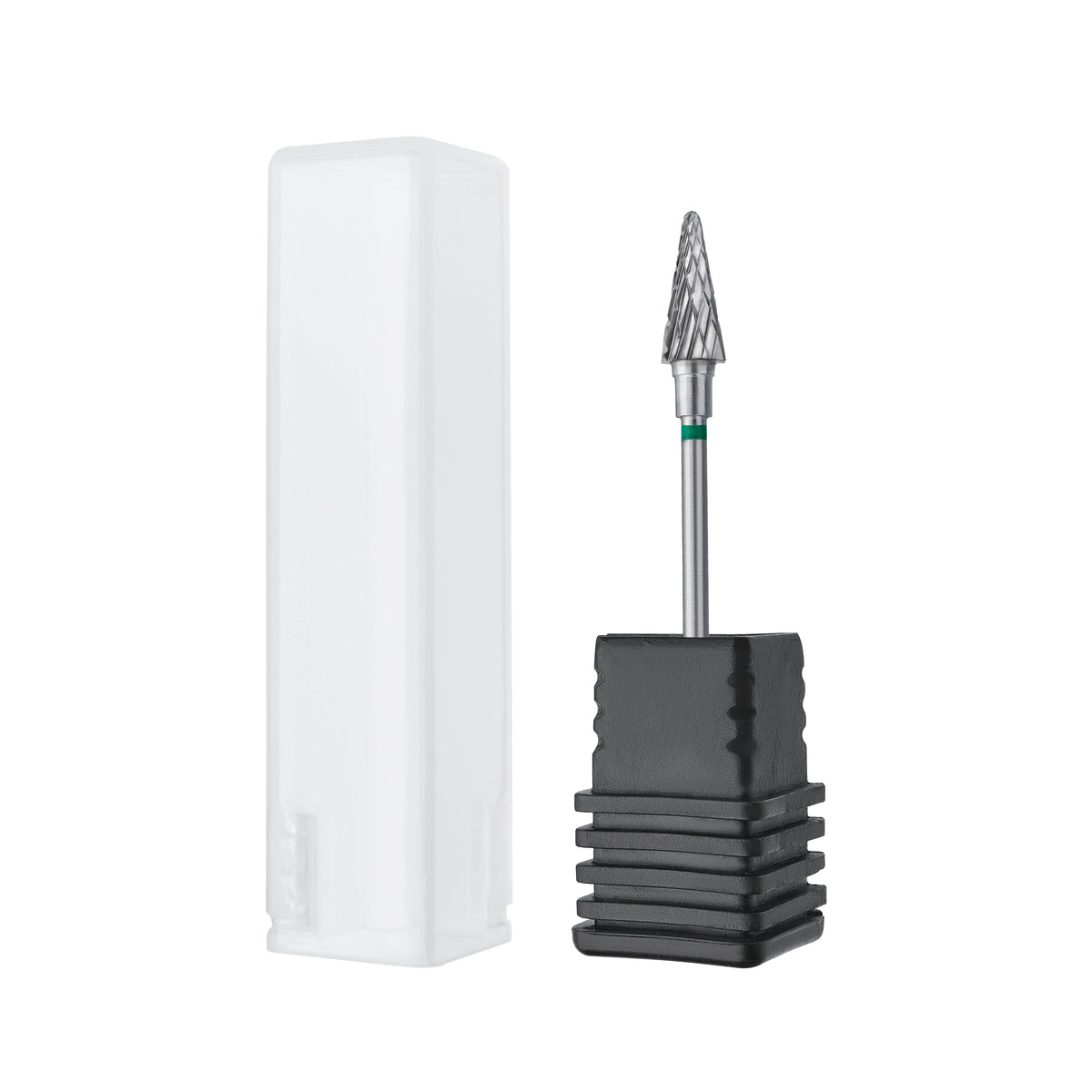 STALEKS EXPERT Sert alaşım koni freze, yeşil, çap 6 mm, çalışma kısmı 14 mm