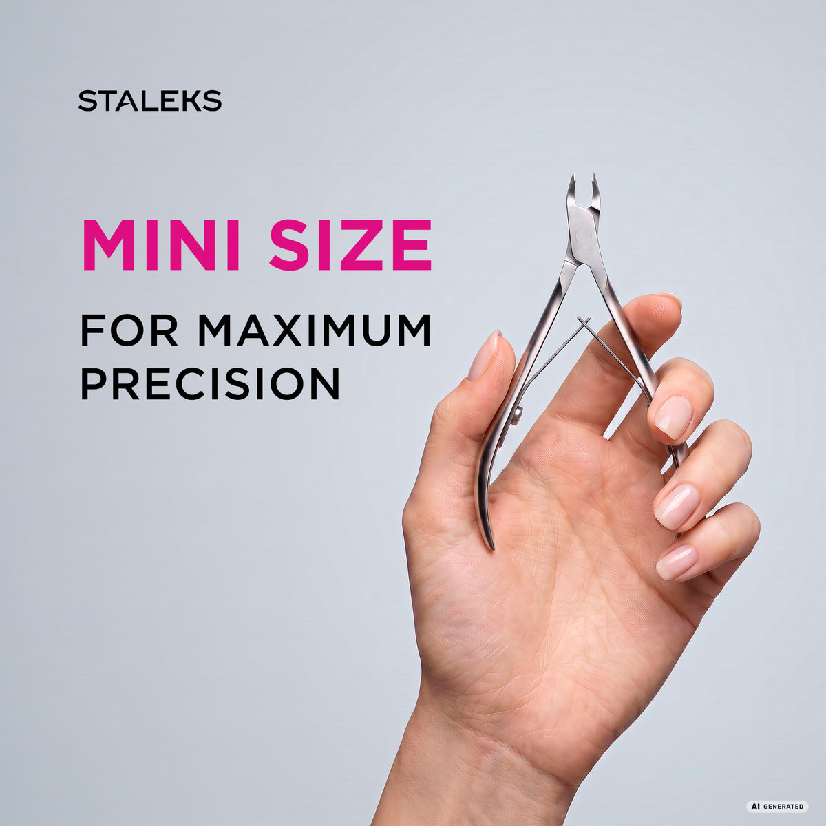STALEKS EXPERT 92 Mini Profesyonel tirnak eti pensi, 5 mm