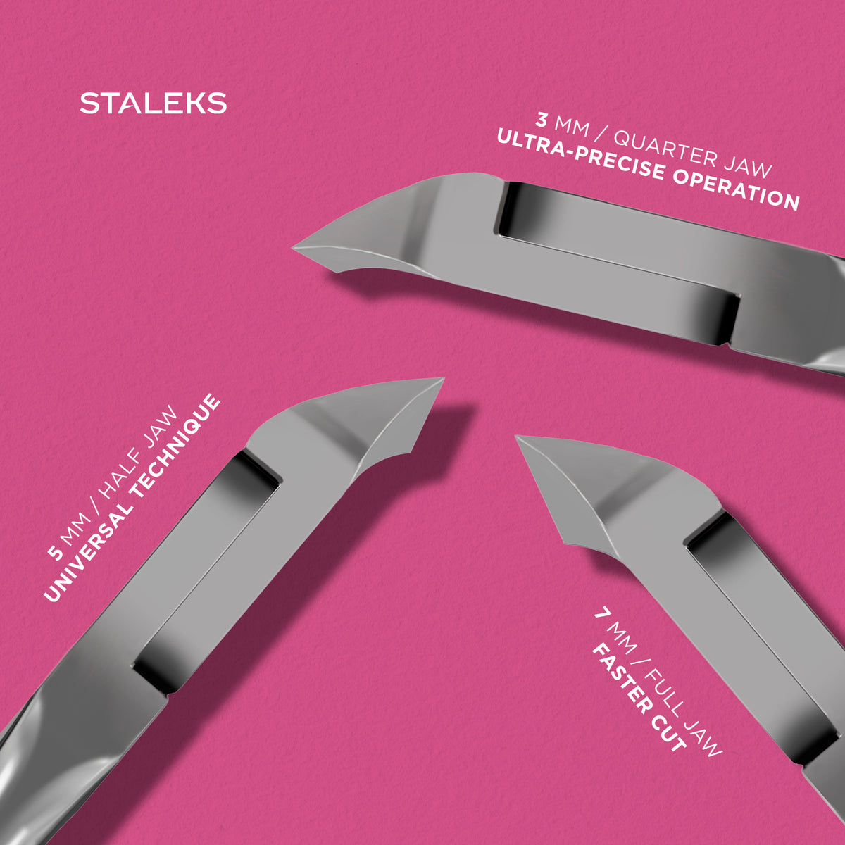STALEKS EXPERT 92 Mini Profesyonel tirnak eti pensi, 5 mm