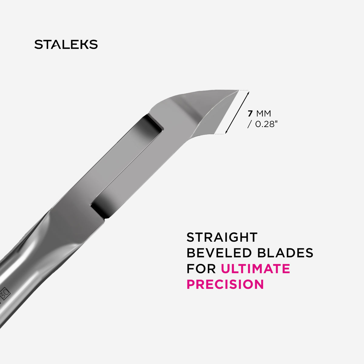 STALEKS EXPERT 92 Mini Profesyonel tirnak eti pensi, 7 mm