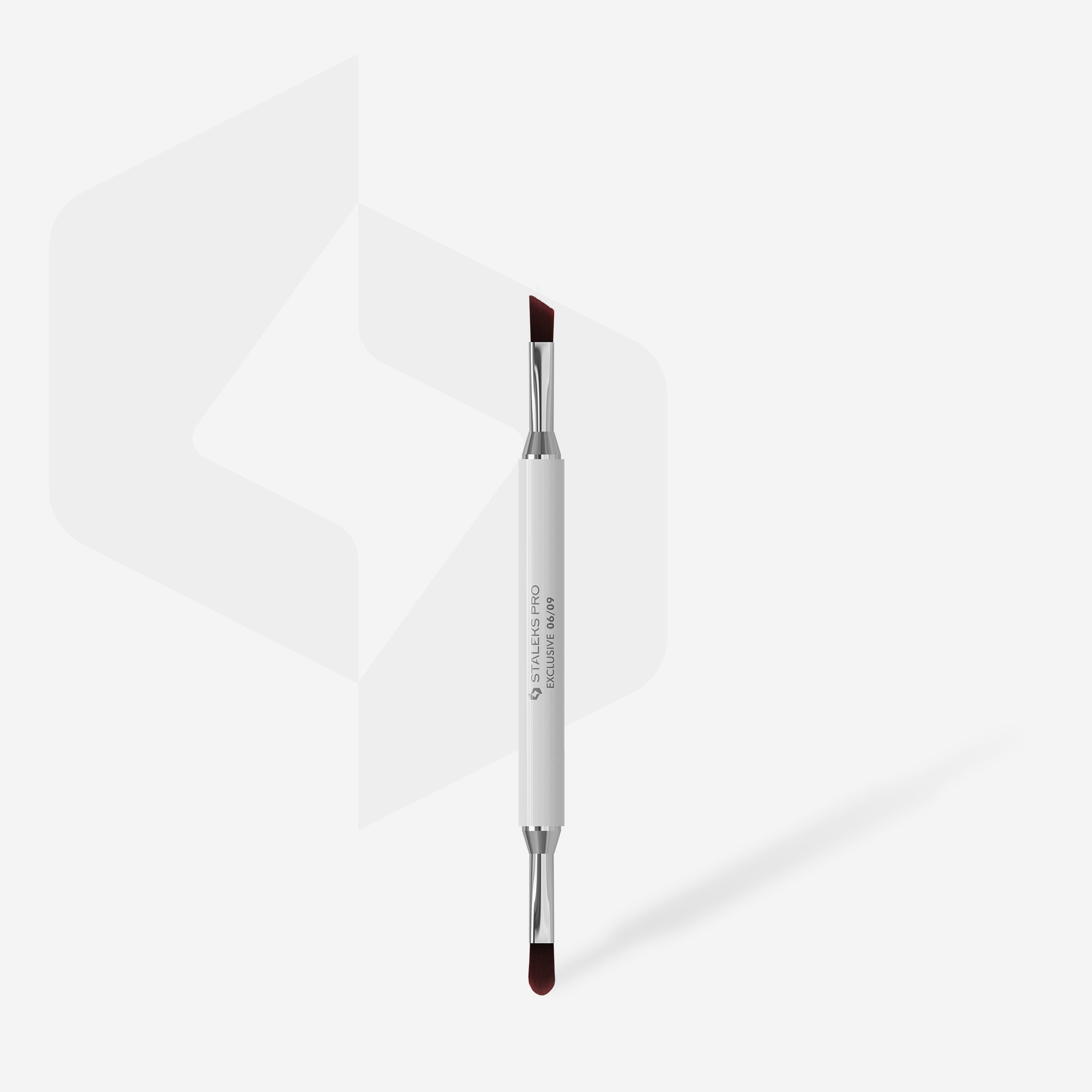 STALEKS EXCLUSIVE 06/09 Çift taraflı jel fırçası 11 mm / jel fırçası 9 mm