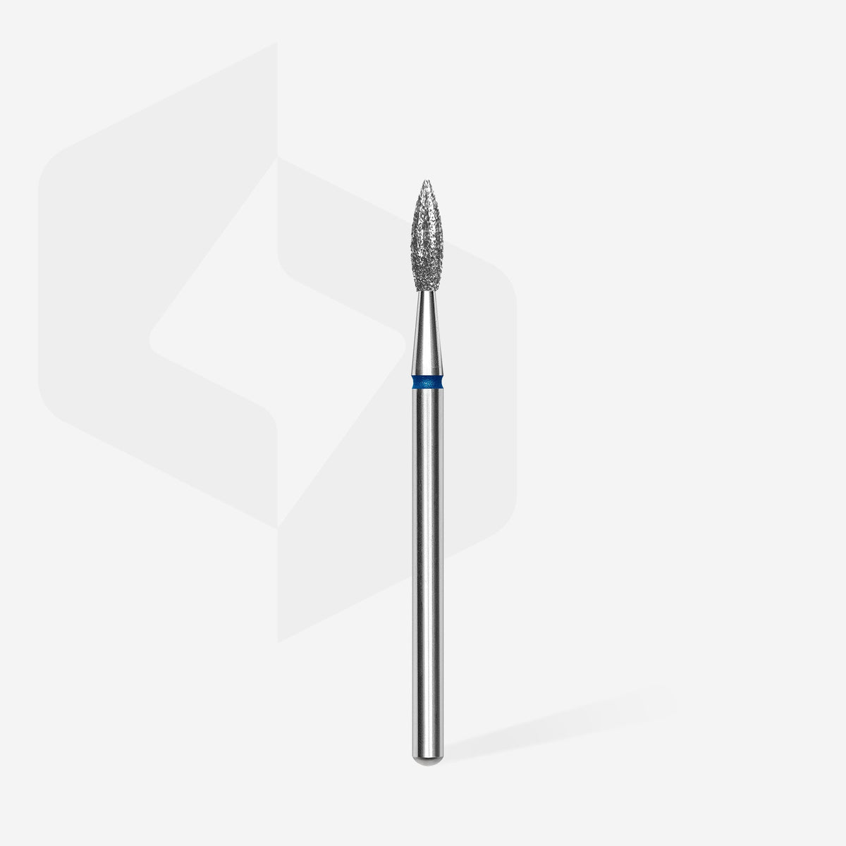 STALEKS EXPERT Elmas freze sivri alev mavi, çap 2,3 mm, çalışma kısmı 8 mm