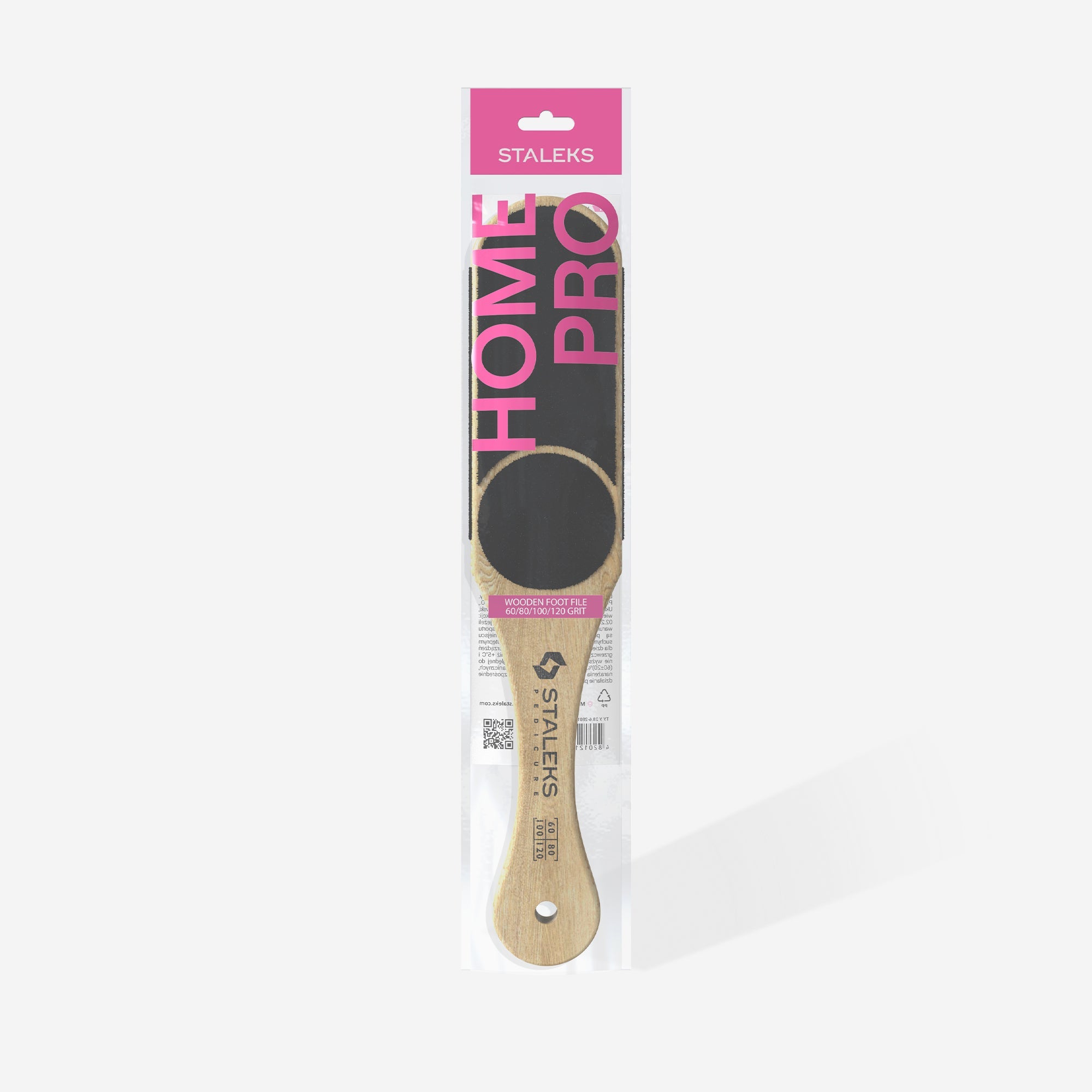 STALEKS HOME PRO 10 TYPE 3 Wooden foot file, 60/80/100/120 grit