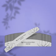 STALEKS EXPERT 40 Crescent mineral nail file, 100/180 grit (25 pc)