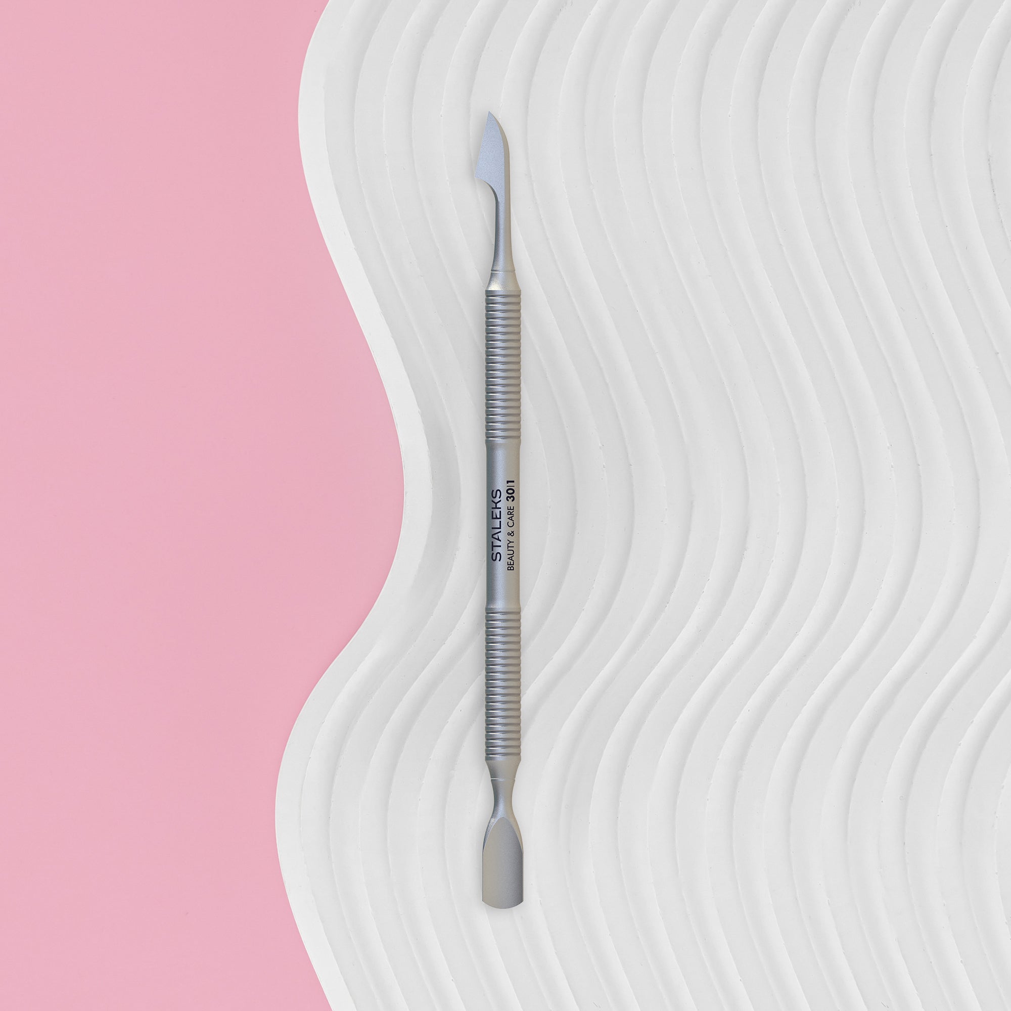 STALEKS BEAUTY & CARE 30 TYPE 1 Rounded narrow pusher and cleaner