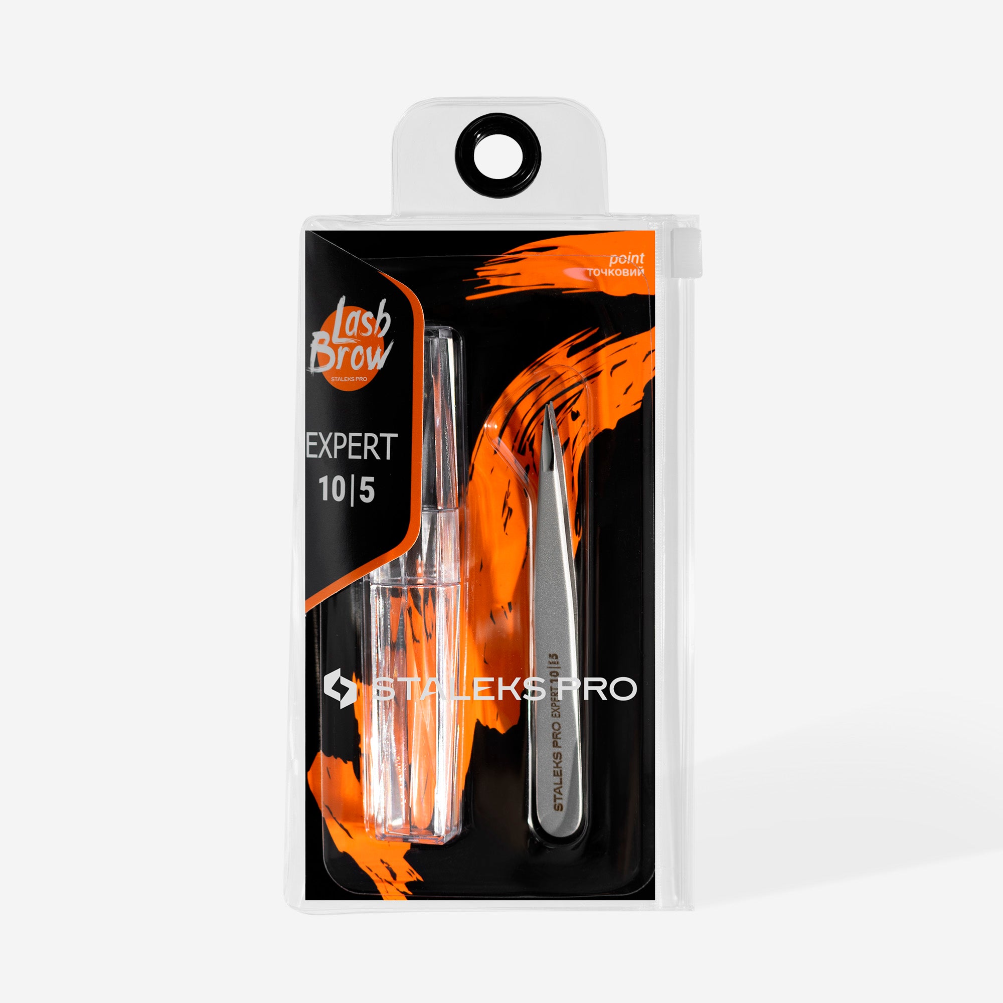 STALEKS EXPERT 10 TYPE 5 Noktasal profesyonel kaş cımbızı