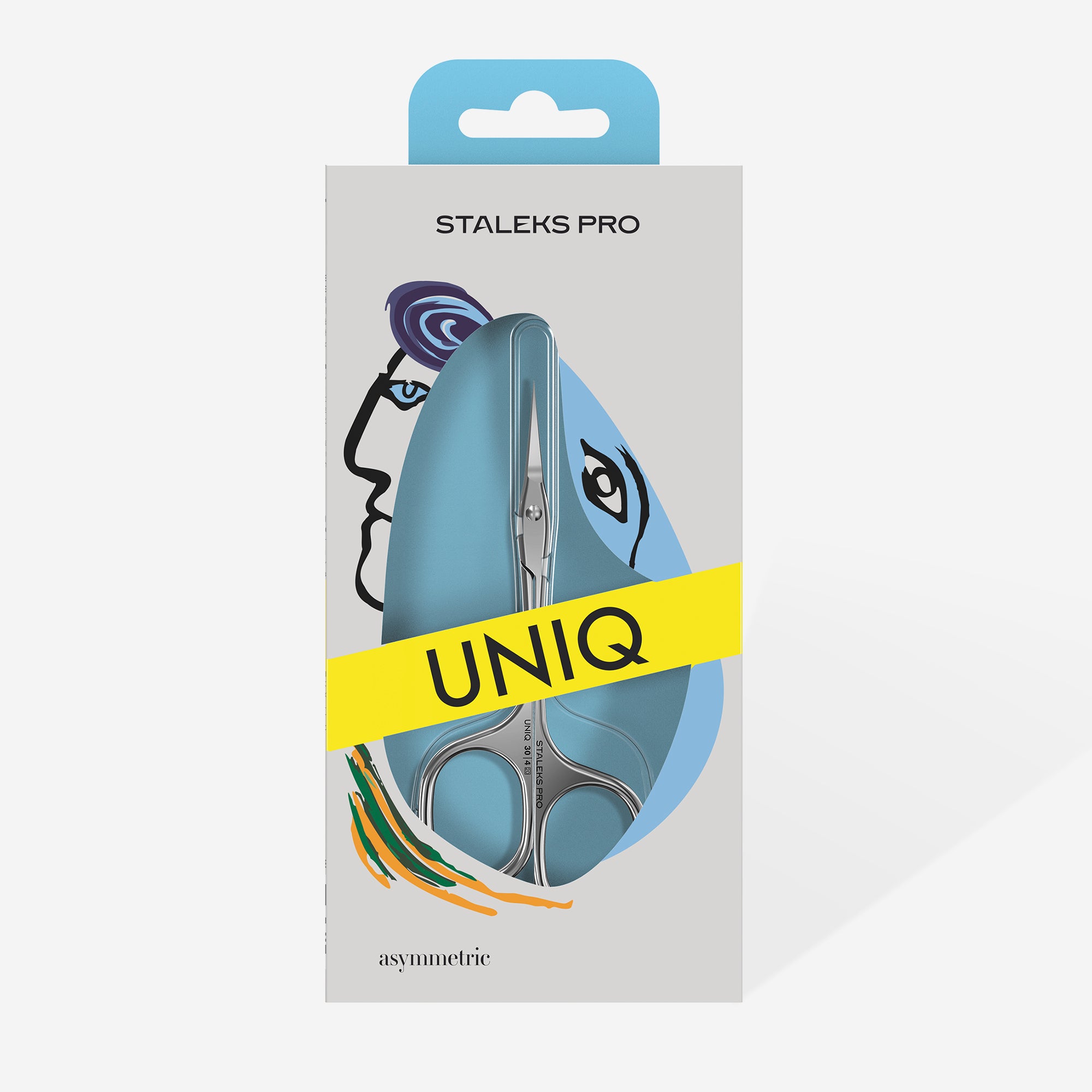 STALEKS UNIQ 30 TYPE 4 Asymmetric Professional cuticle scissors
