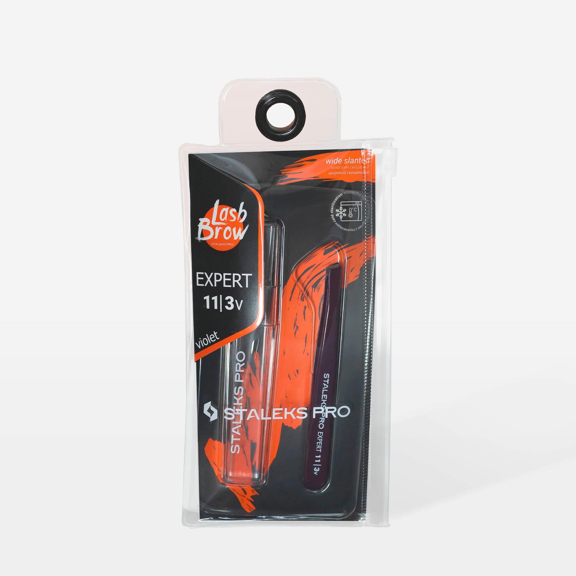 EXPERT 11 TYPE 3v Kaş Cımbızı (Geniş Yamuk Kenarlar), Mor