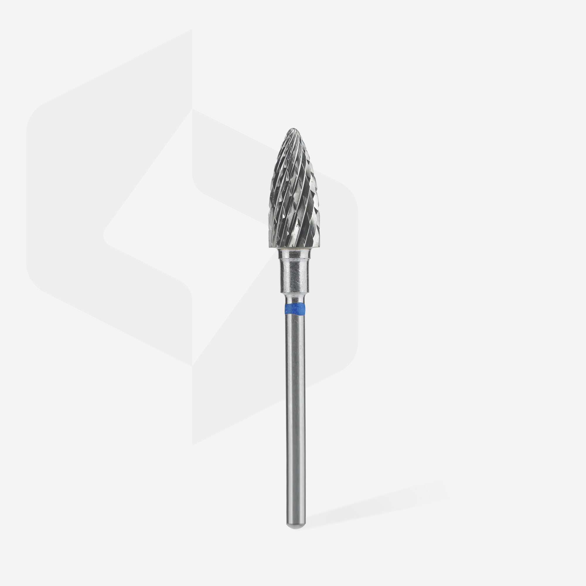 STALEKS EXPERT Sert alaşım kozalak freze, mavi, çap 6 mm, çalışma kısmı 14 mm