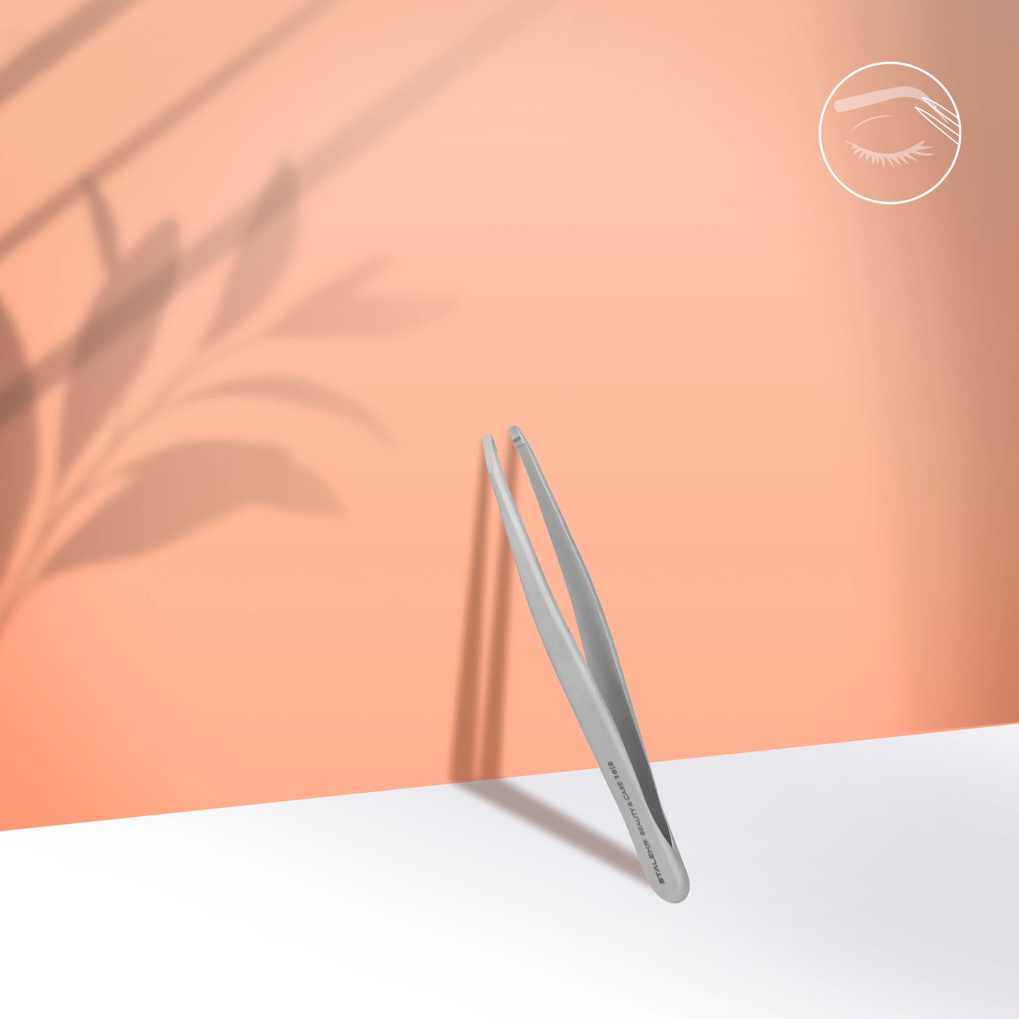 STALEKS BEAUTY & CARE 10 TYPE 2 Dar düz kaş cımbızı