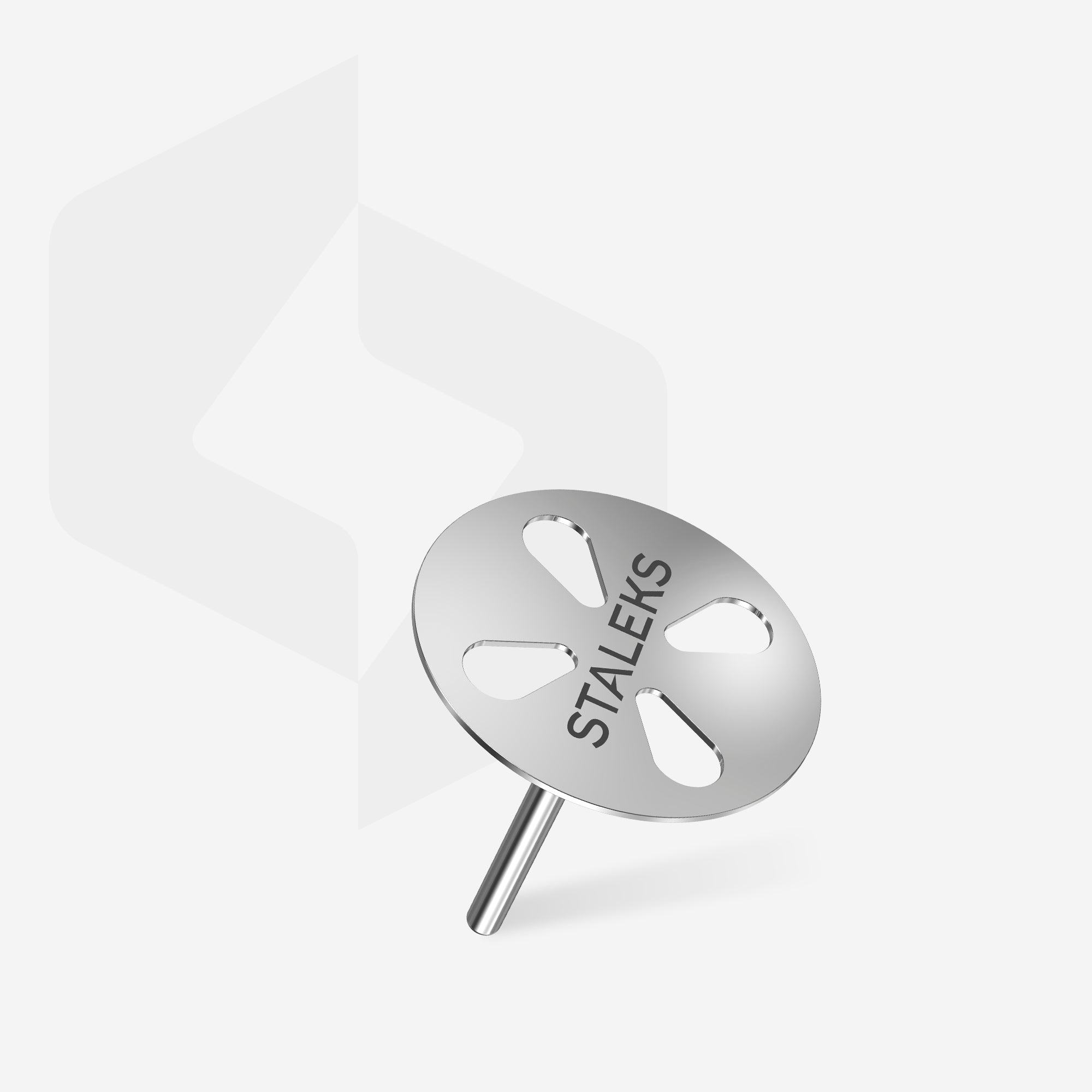 STALEKS EXPERT PODODISC L Değiştirilebilir yedek zımparalı pedikür diski, 180 grit 25 mm (5 adet)