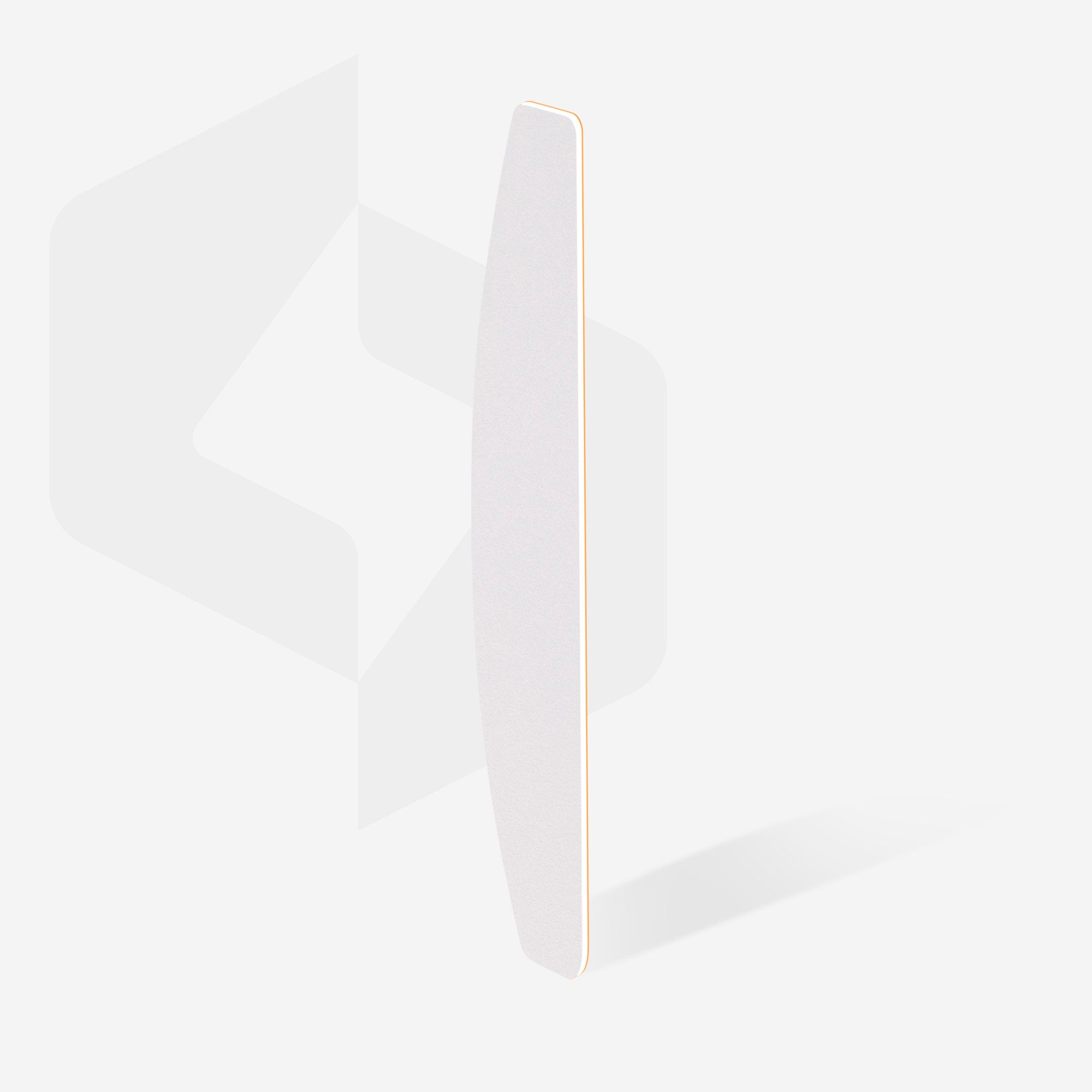 STALEKS EXPERT 40 Adhesive nail files for crescent base on a soft foam layer, 240 grit (30 pcs)