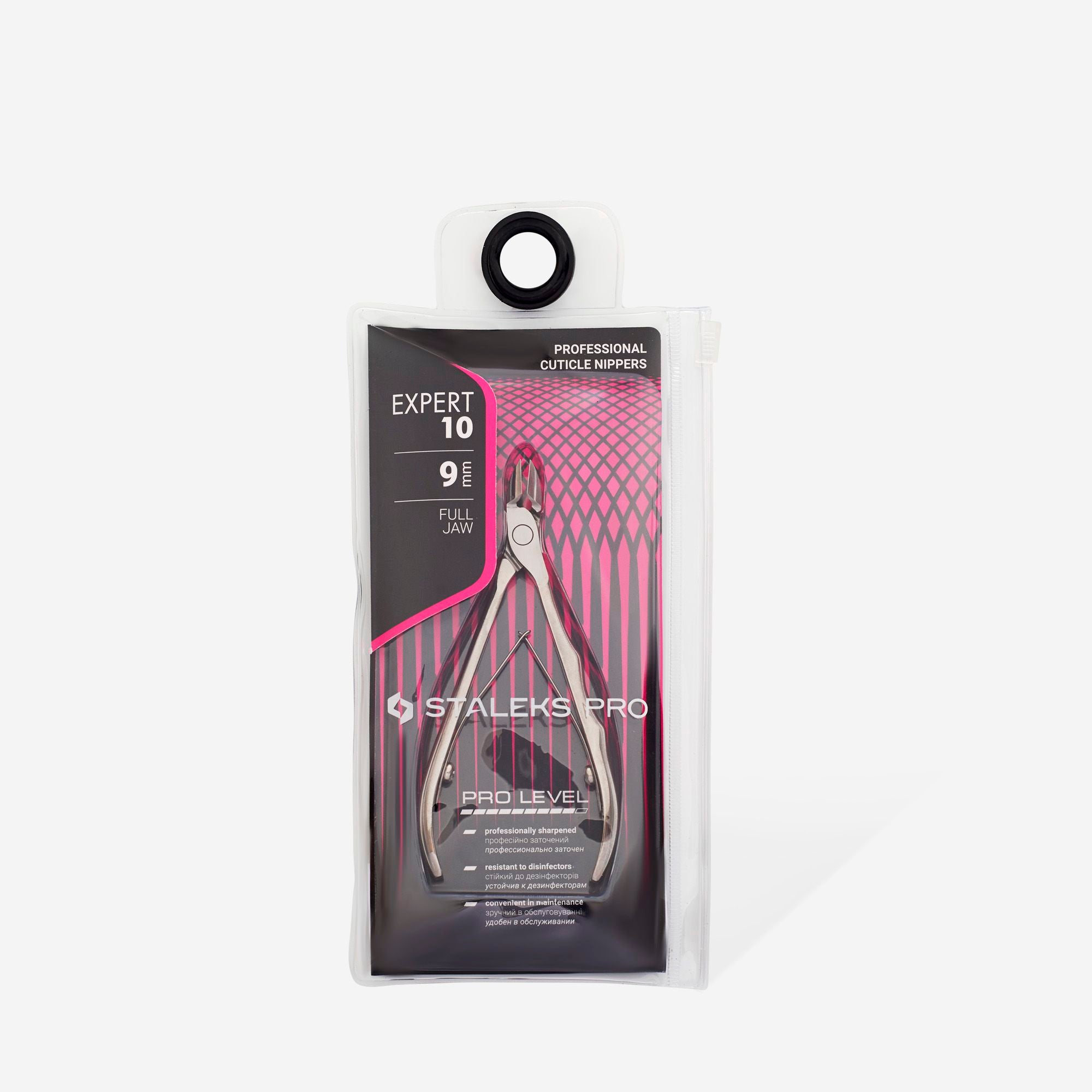 STALEKS EXPERT 10 Professional cuticle nippers, 9 mm