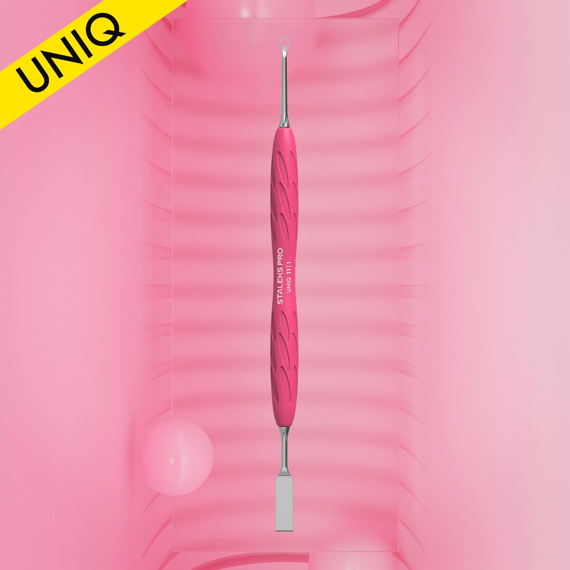 STALEKS UNIQ 11 TYPE 1 Gummy Düz uçlu itici ve halka