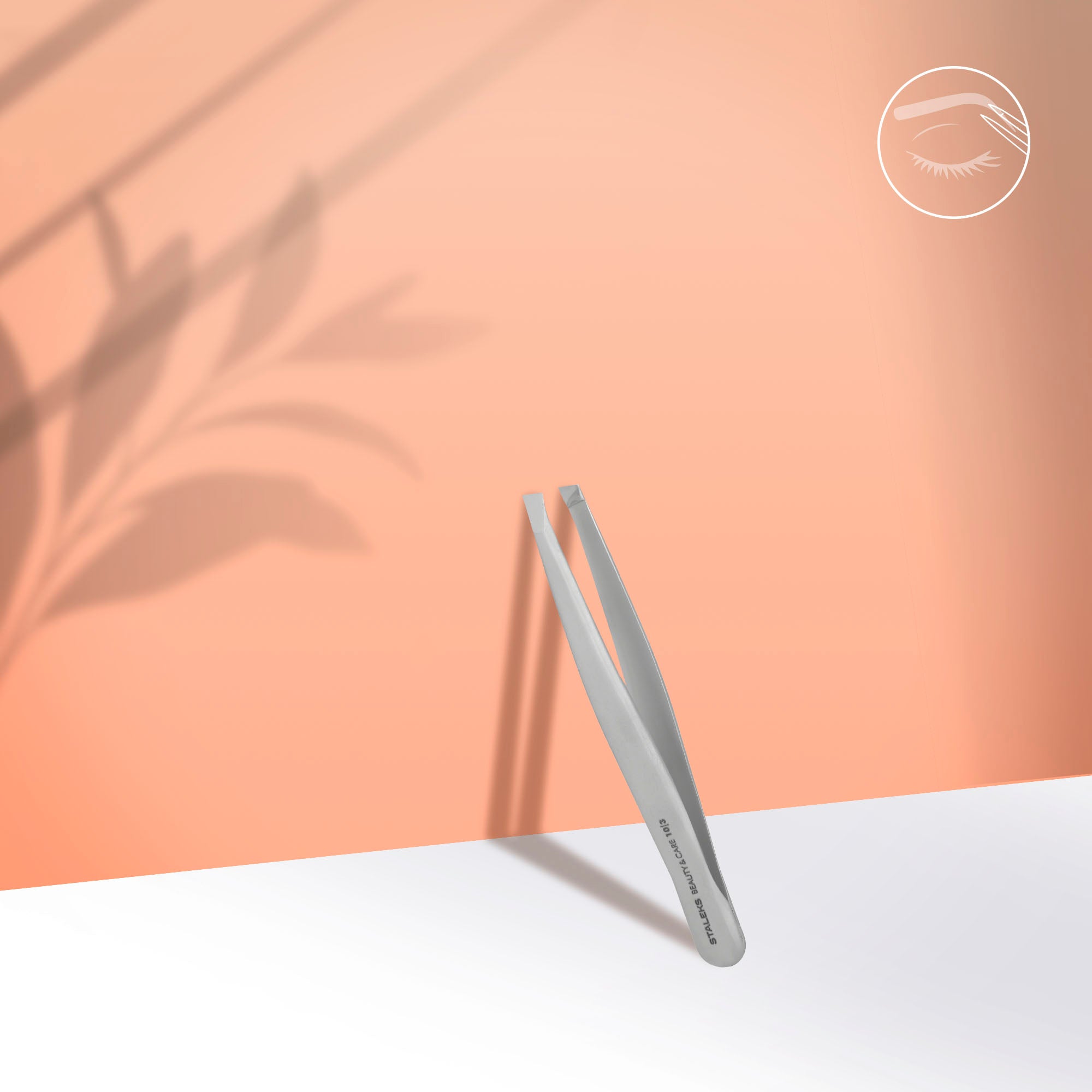 STALEKS BEAUTY & CARE 10 TYPE 3 Geniş eğimli kaş cımbızı