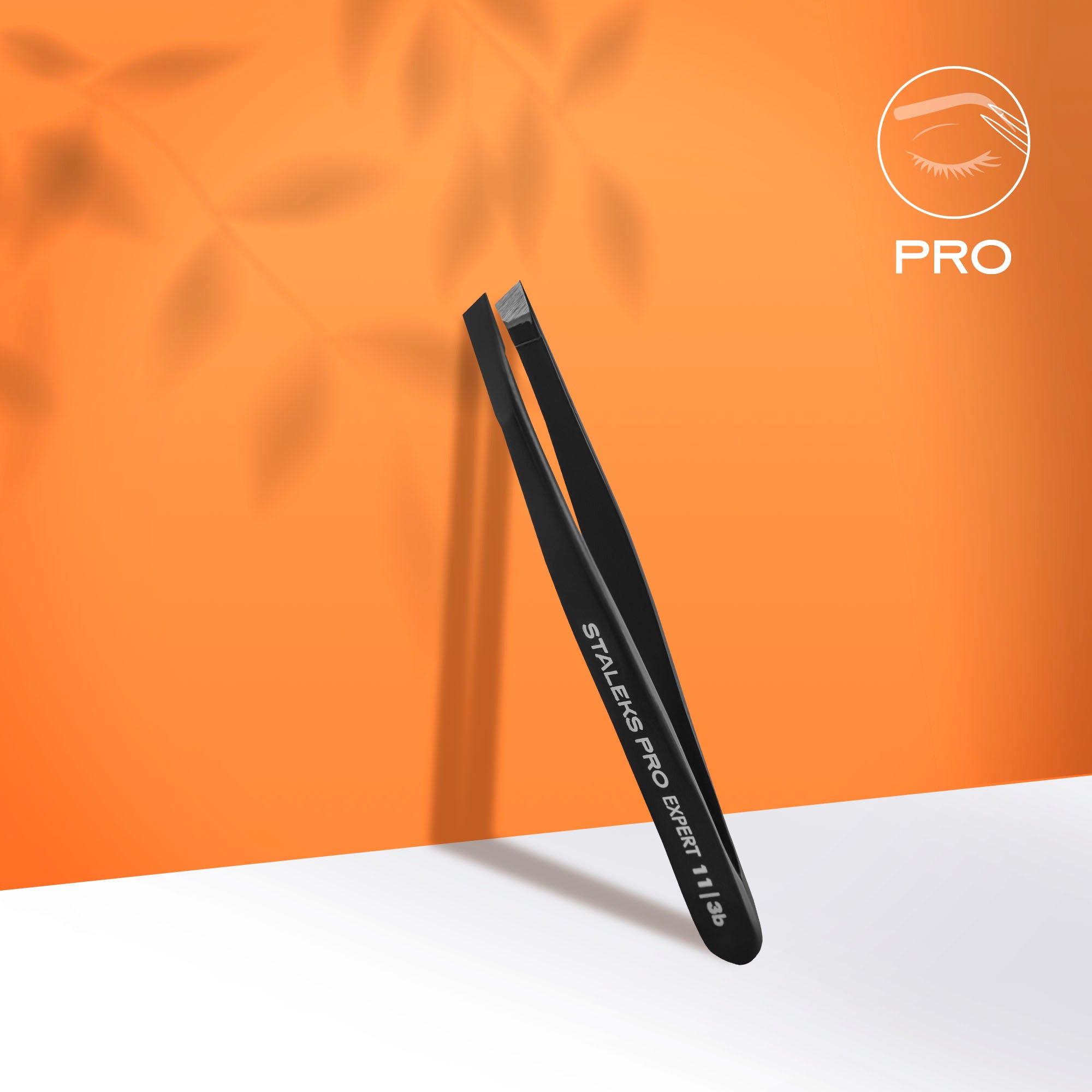 STALEKS EXPERT 11 TYPE 3b Geniş eğimli profesyonel kaş cımbızı