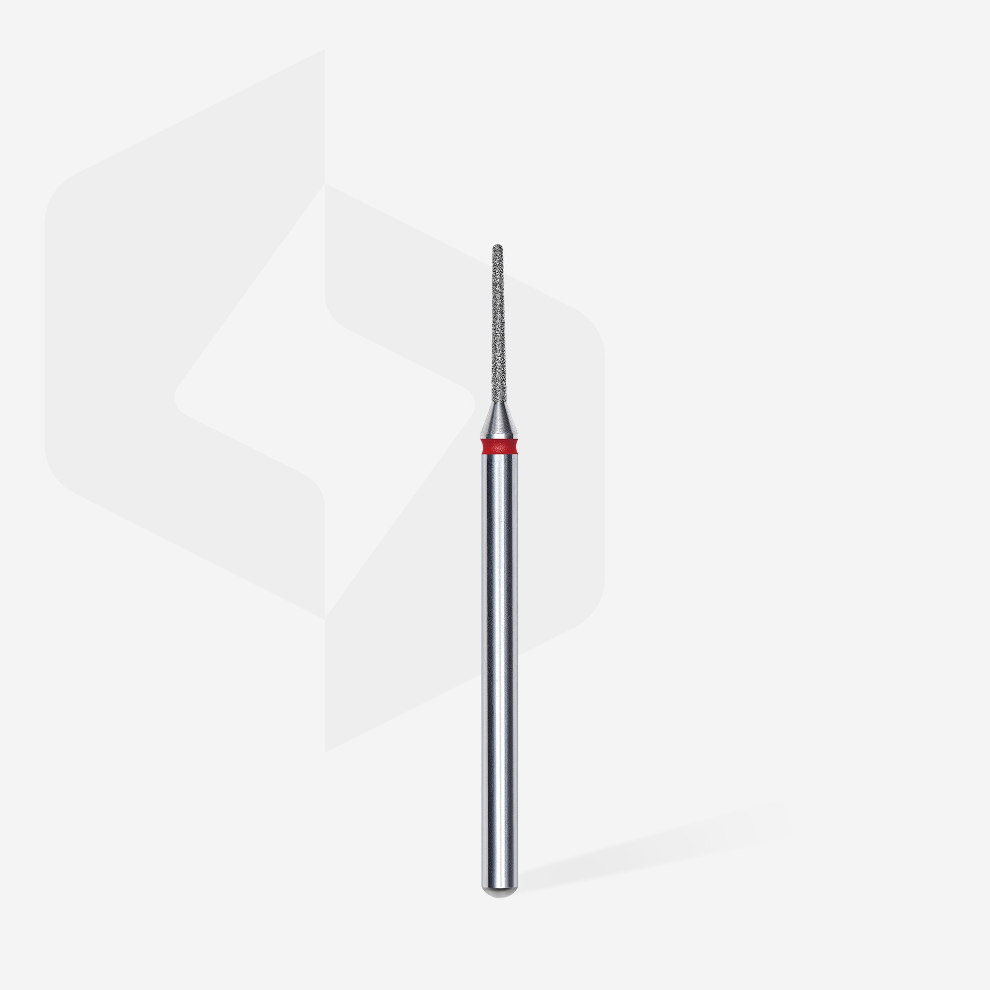 STALEKS EXPERT Elmas frez, iğne, kırmızı, çap 1 mm, çalışma kısmı 10 mm