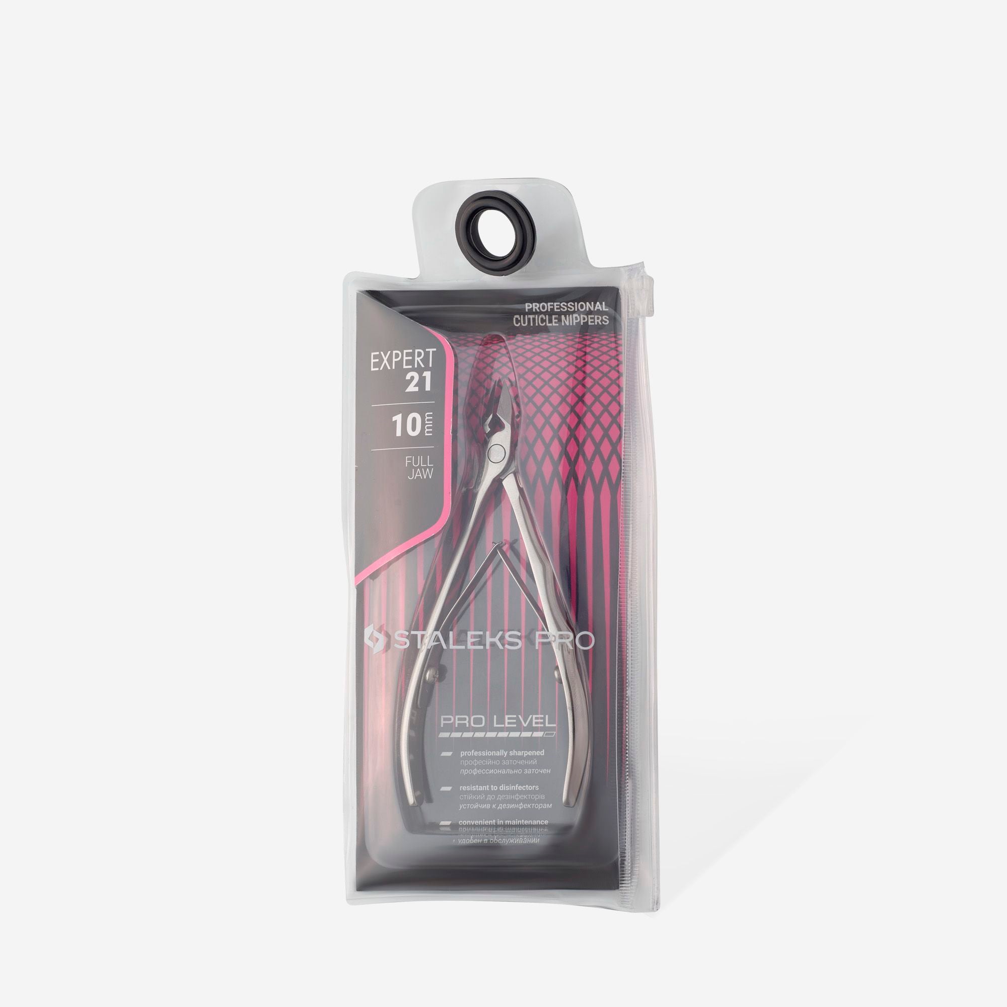 STALEKS EXPERT 21 Professional cuticle nippers, 10 mm