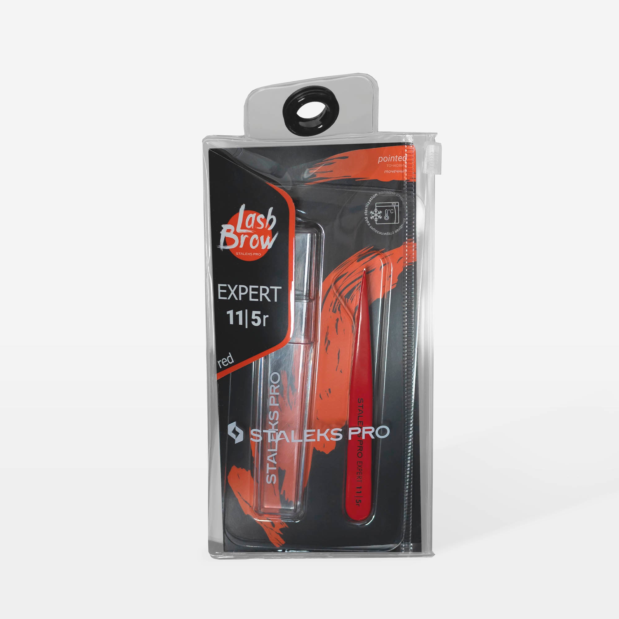 STALEKS EXPERT 11 TYPE 5r Noktasal profesyonel kaş cımbızı