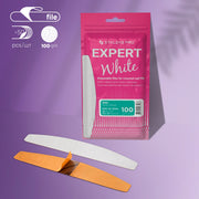 STALEKS EXPERT 42 Adhesive nail files for crescent base, 100 grit (50 pcs)