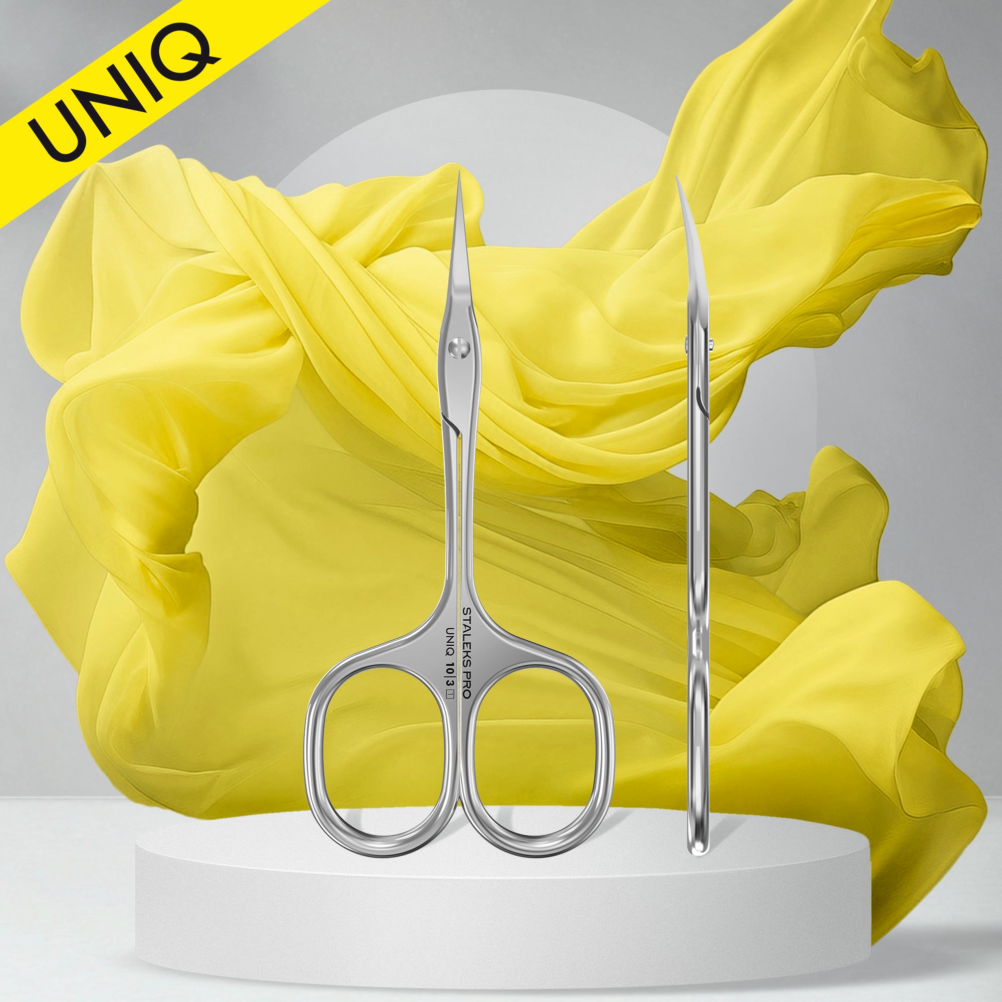 STALEKS UNIQ 10 TYPE 3 Ballerina Profesyonel tirnak etil makası