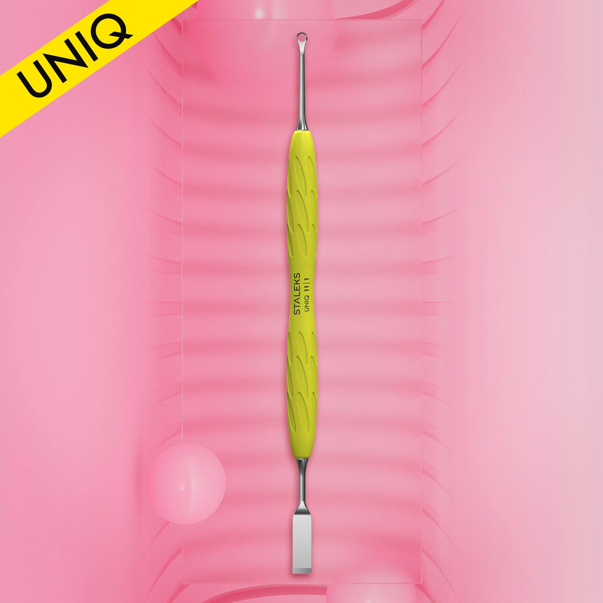 STALEKS UNIQ 11 TYPE 1 Gummy Düz uçlu et itici ve halka