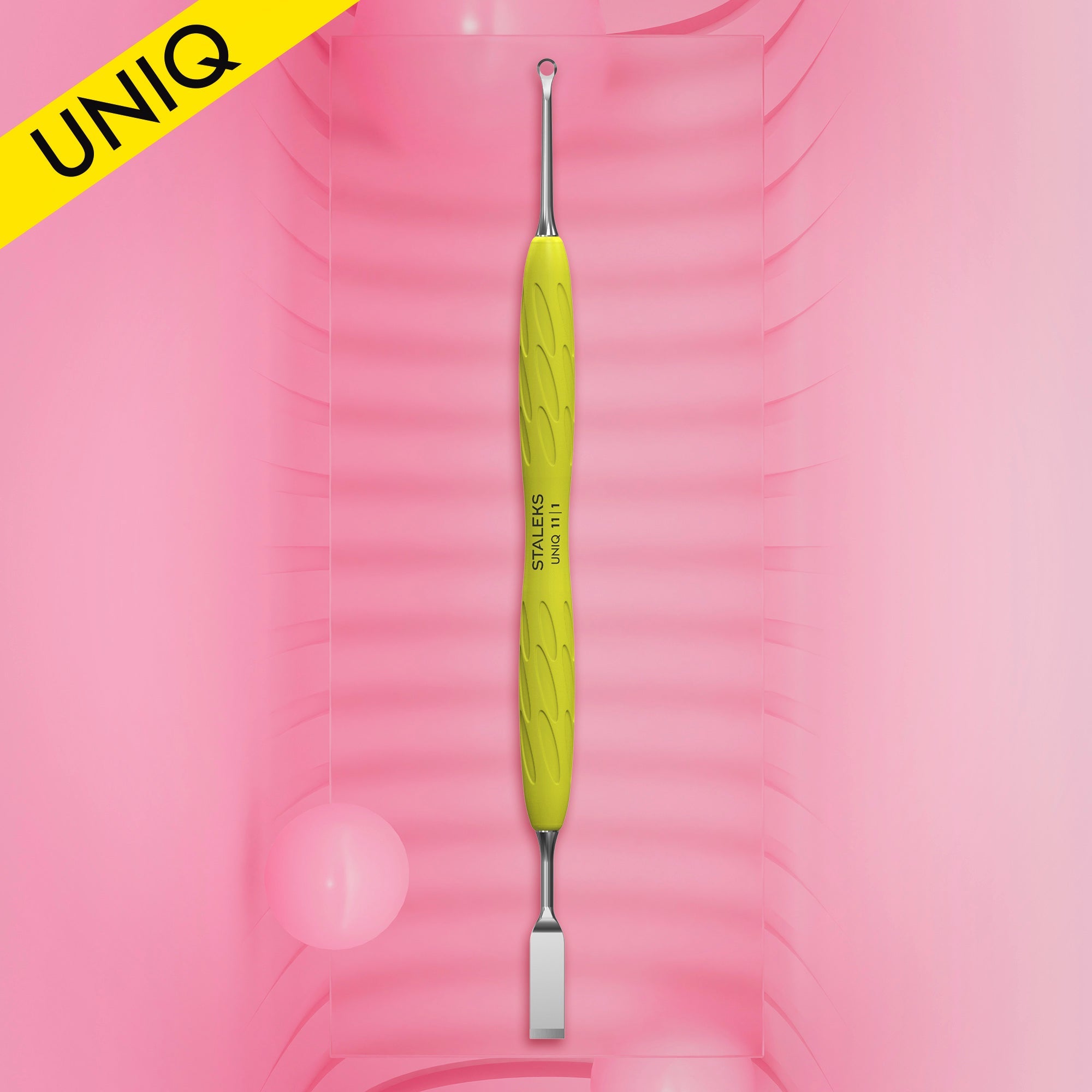 STALEKS UNIQ 11 TYPE 1 Gummy Straight flat and loop pusher