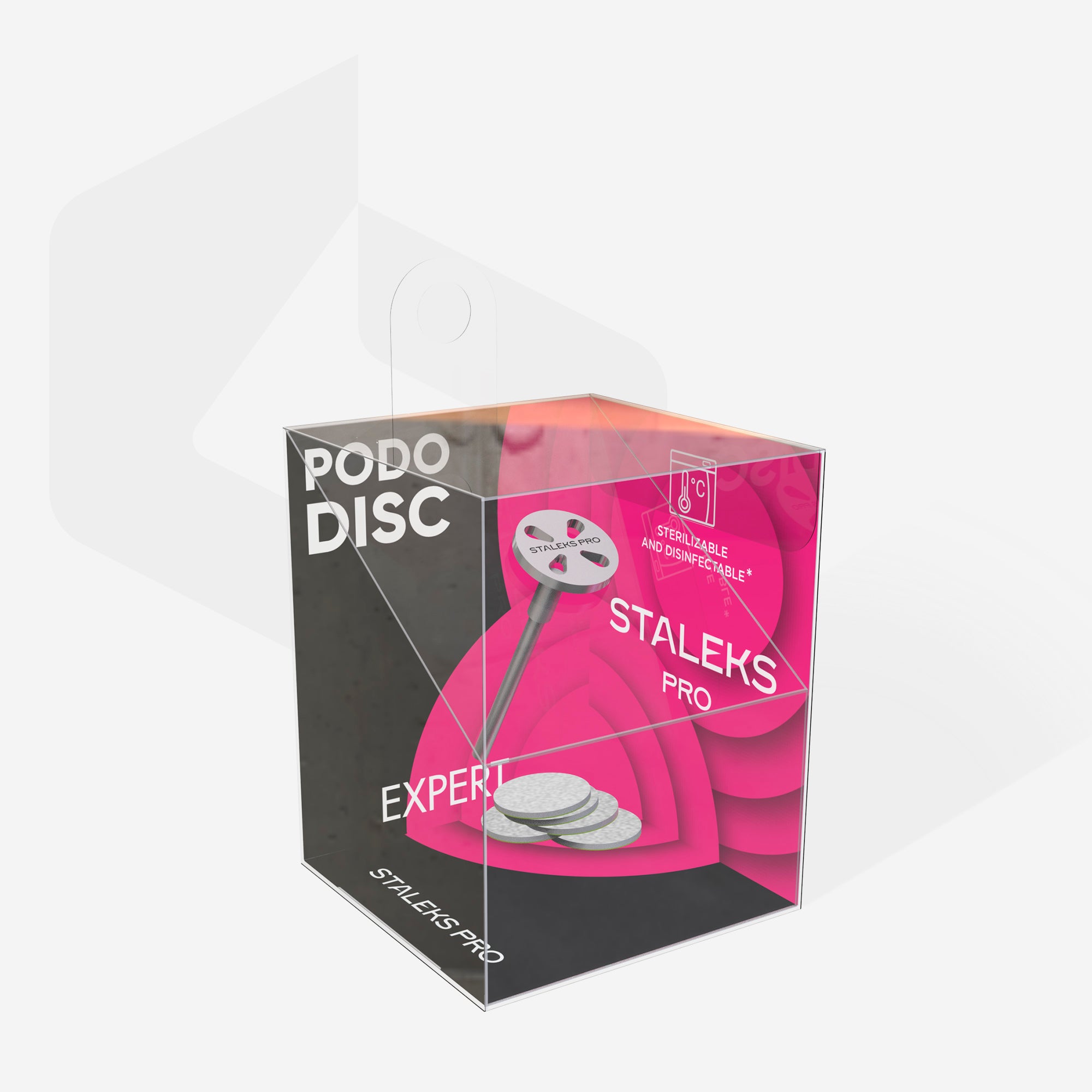 STALEKS EXPERT PODODISC XS Pedicure disc with disposable files, 180 grit, 10 mm (5 pcs)