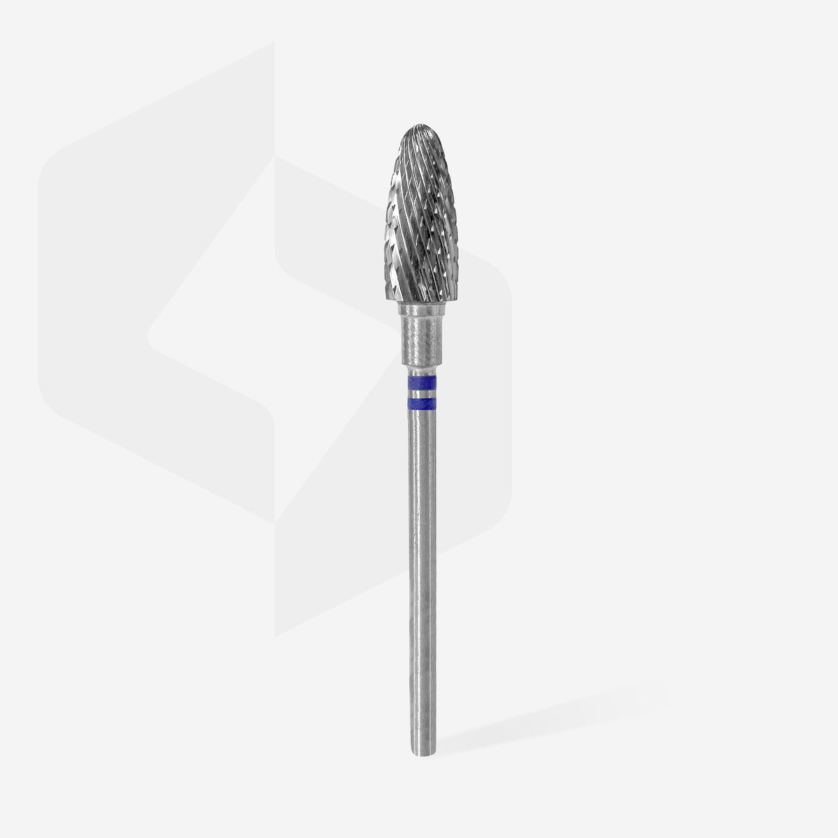 STALEKS EXPERT Solaklar için sert alaşım mısır freze, mavi, çap 6 mm, çalışma kısmı 14 mm