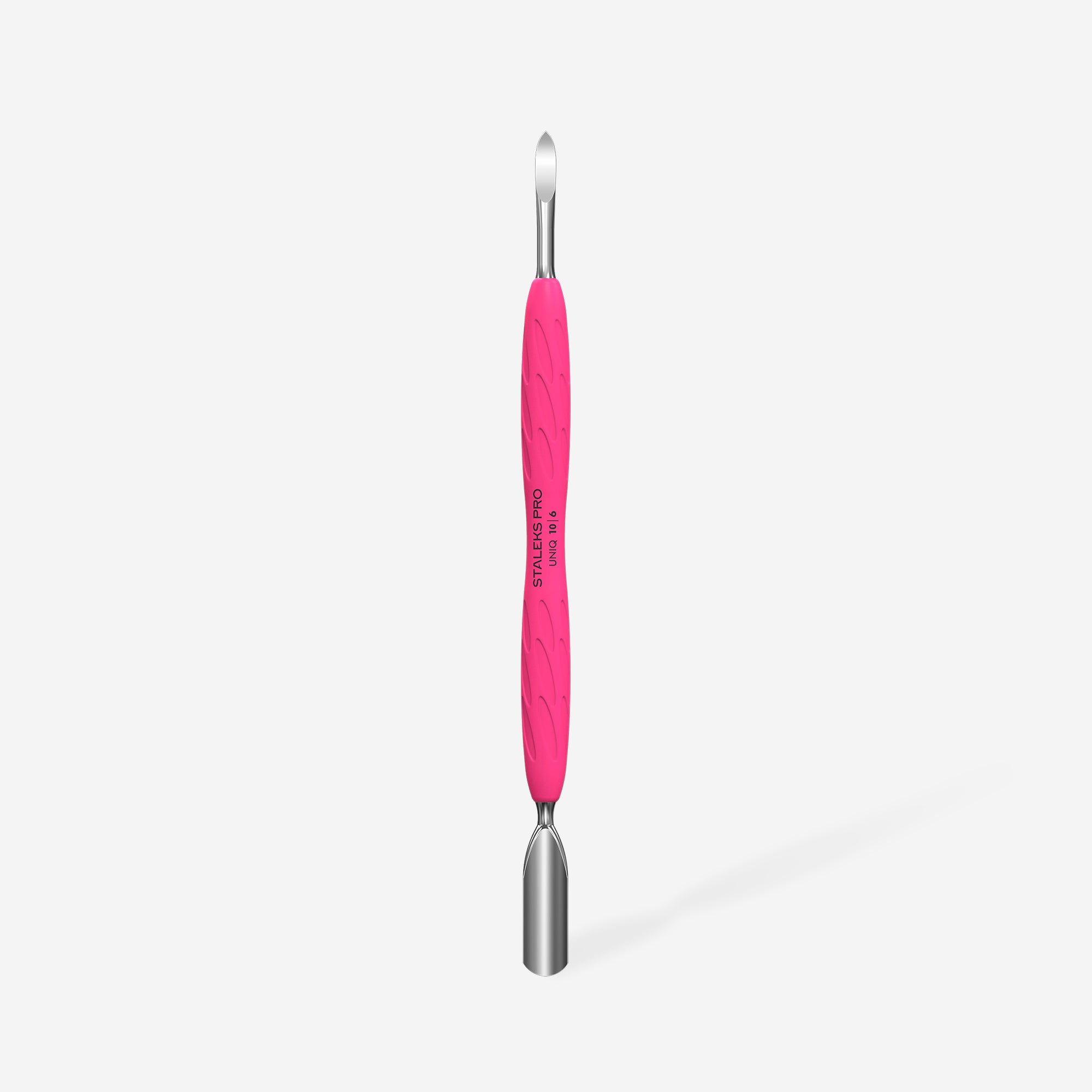 STALEKS UNIQ 10 TYPE 6 Gummy Rounded wide pusher and nail cleaner