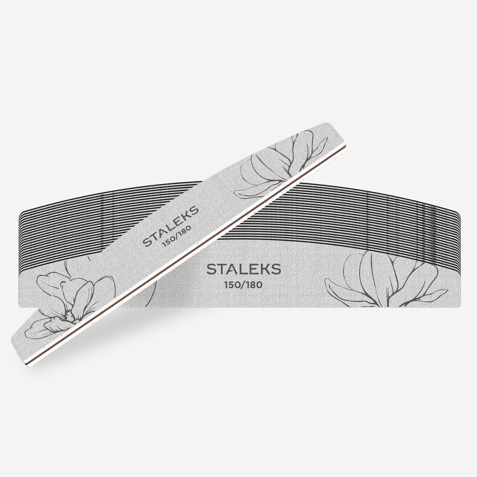 STALEKS EXPERT 40 Yarım ay mineral tırnak törpüsü, 150/180 grit (25 adet)