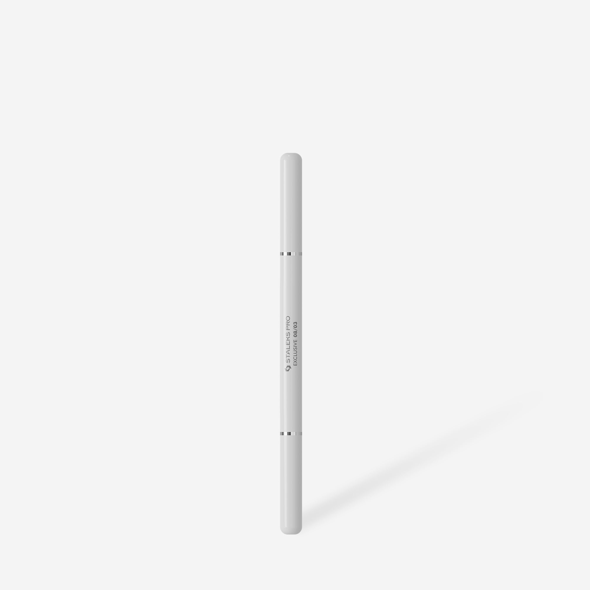 STALEKS EXCLUSIVE 08/03 Çift Taraflı Jel Fırçası 10 mm / Liner 10 mm