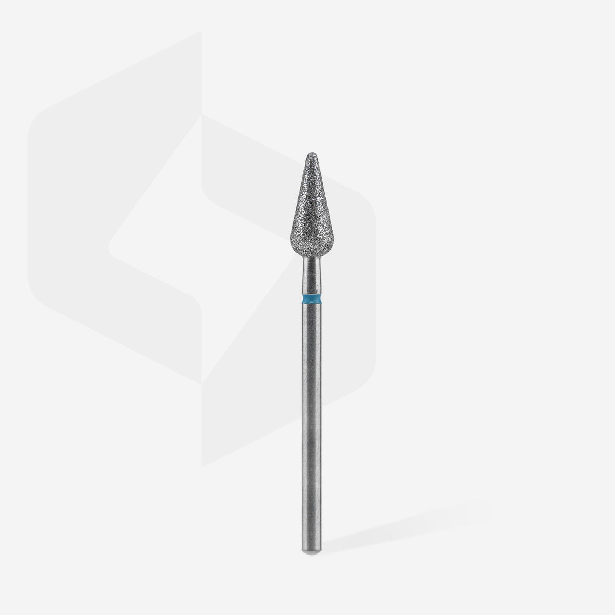 STALEKS EXPERT Elmas freze sivri armut mavi, çap 5 mm, çalışma kısmı 12 mm