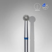 STALEKS EXPERT Diamond nail drill bit ball blue, head diameter 3,5 mm