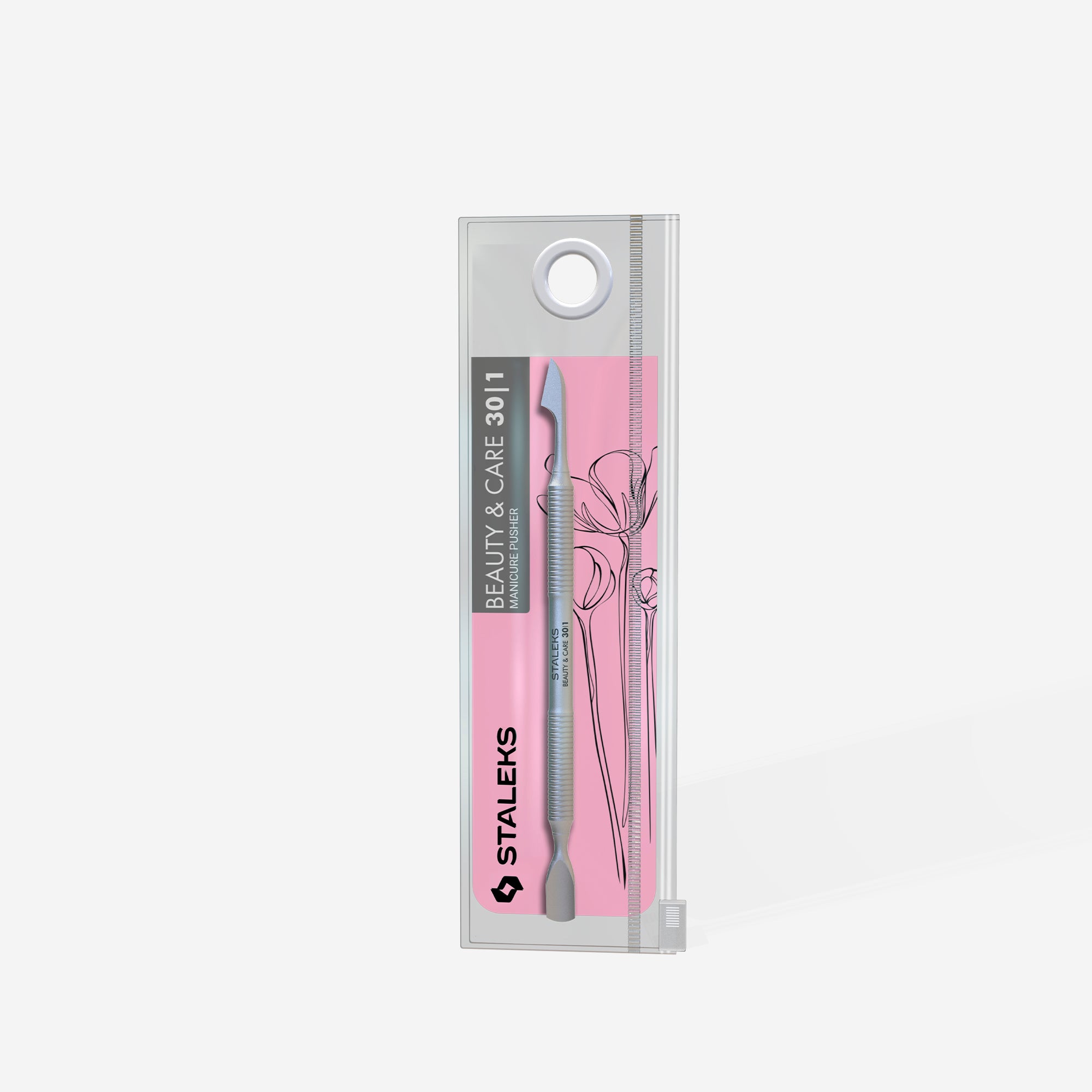 STALEKS BEAUTY & CARE 30 TYPE 1 Rounded narrow pusher and cleaner