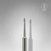 STALEKS EXPERT Carbide nail drill bit nail cleaner mini, head diameter 1,2 mm, working part 2,5 mm