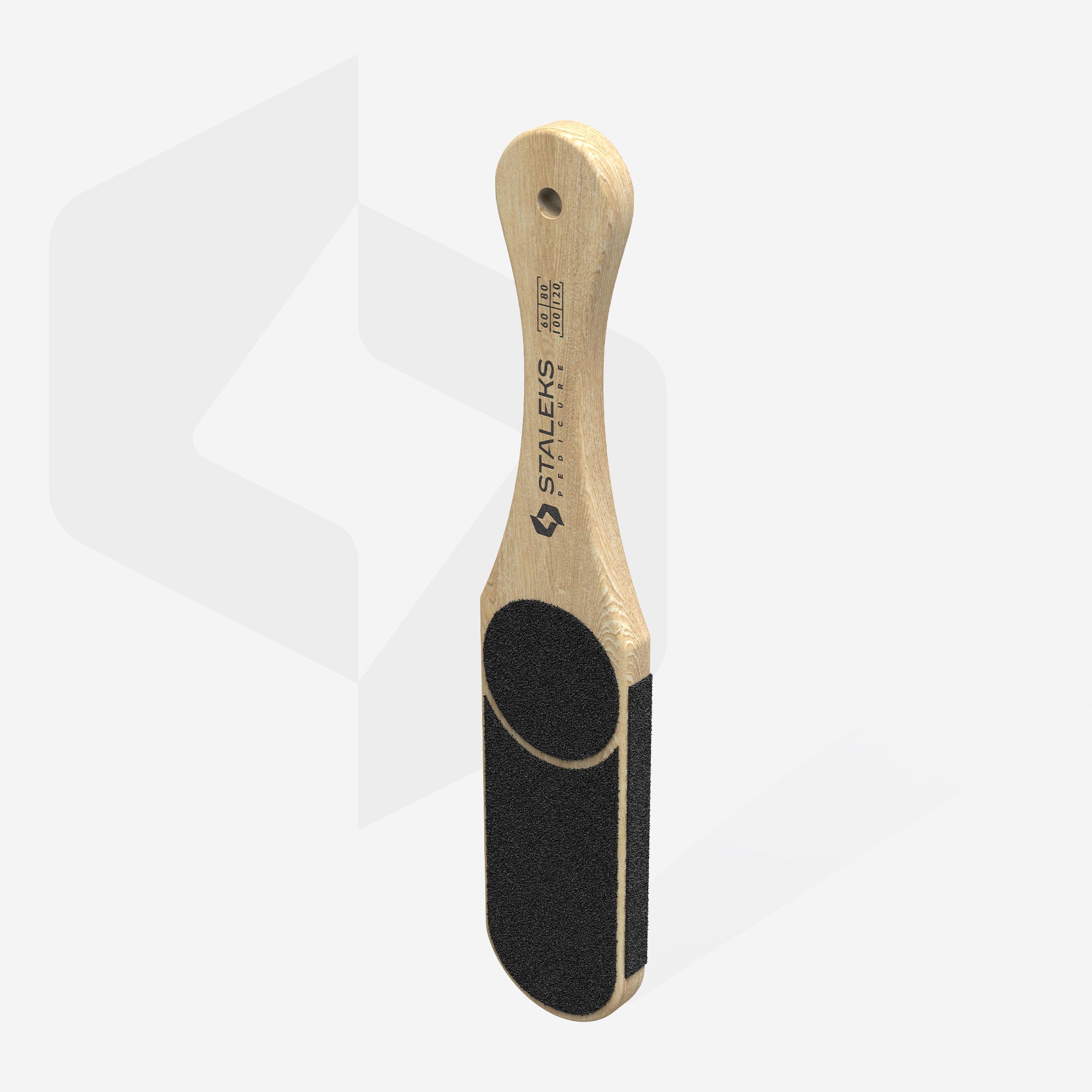 STALEKS HOME PRO 10 TYPE 3 Wooden foot file, 60/80/100/120 grit