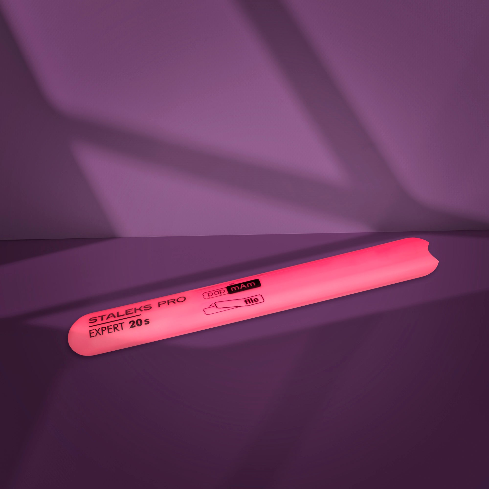 STALEKS EXPERT 20s Plastik eğimli düz ayak törpü tabanı (130 mm)