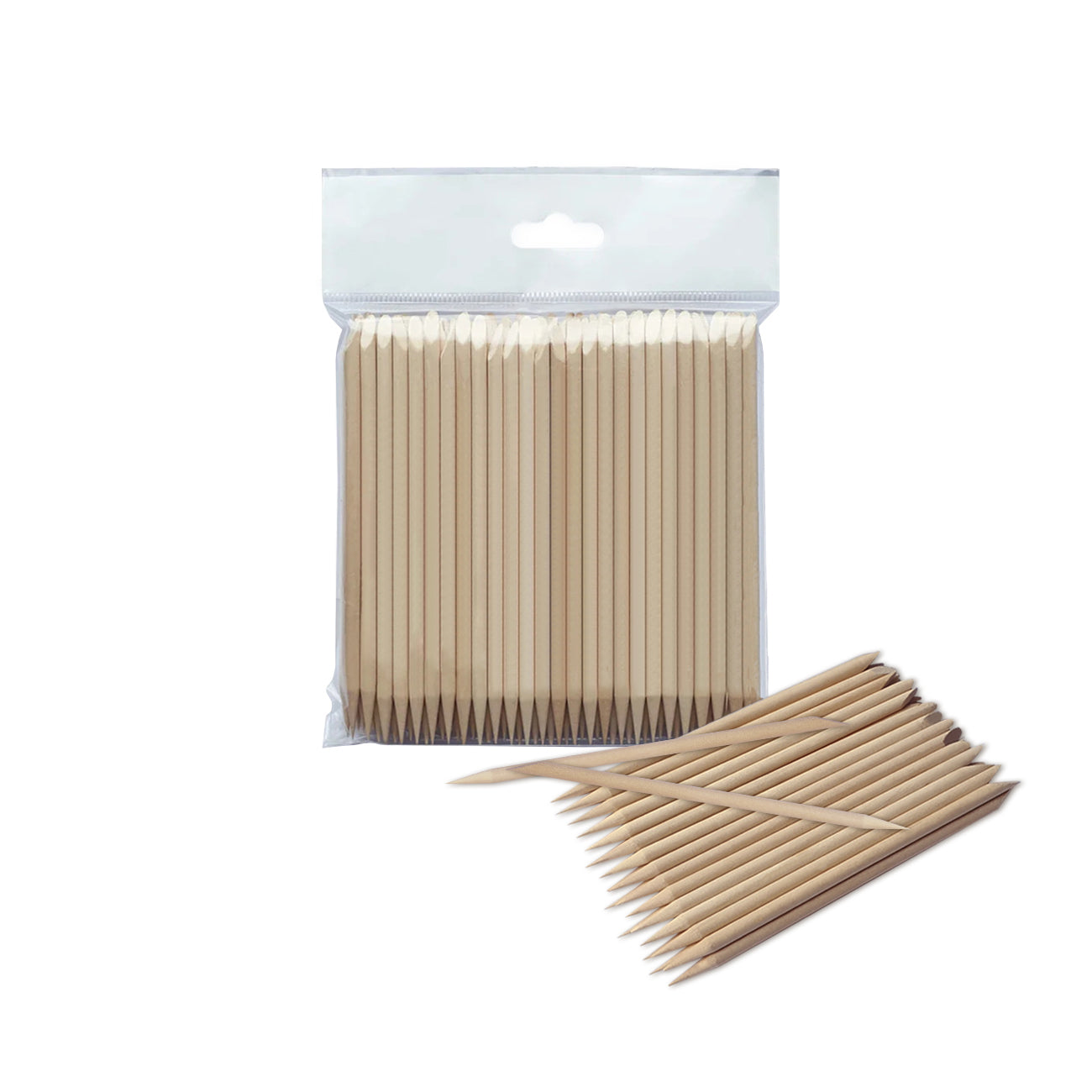 STALEKS EXPERT Orange stick wooden, 110 mm (100 pcs)