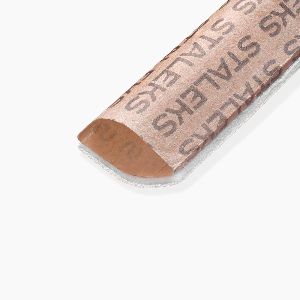 STALEKS EXPERT 20 papmAm Nail files for straight base on soft foam layer, 100 grit (25 pcs)