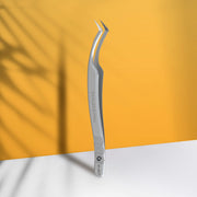 STALEKS EXPERT 45 TYPE 2 Çentikli, L şekilli, 40° profesyonel kirpik uzatma cımbızı