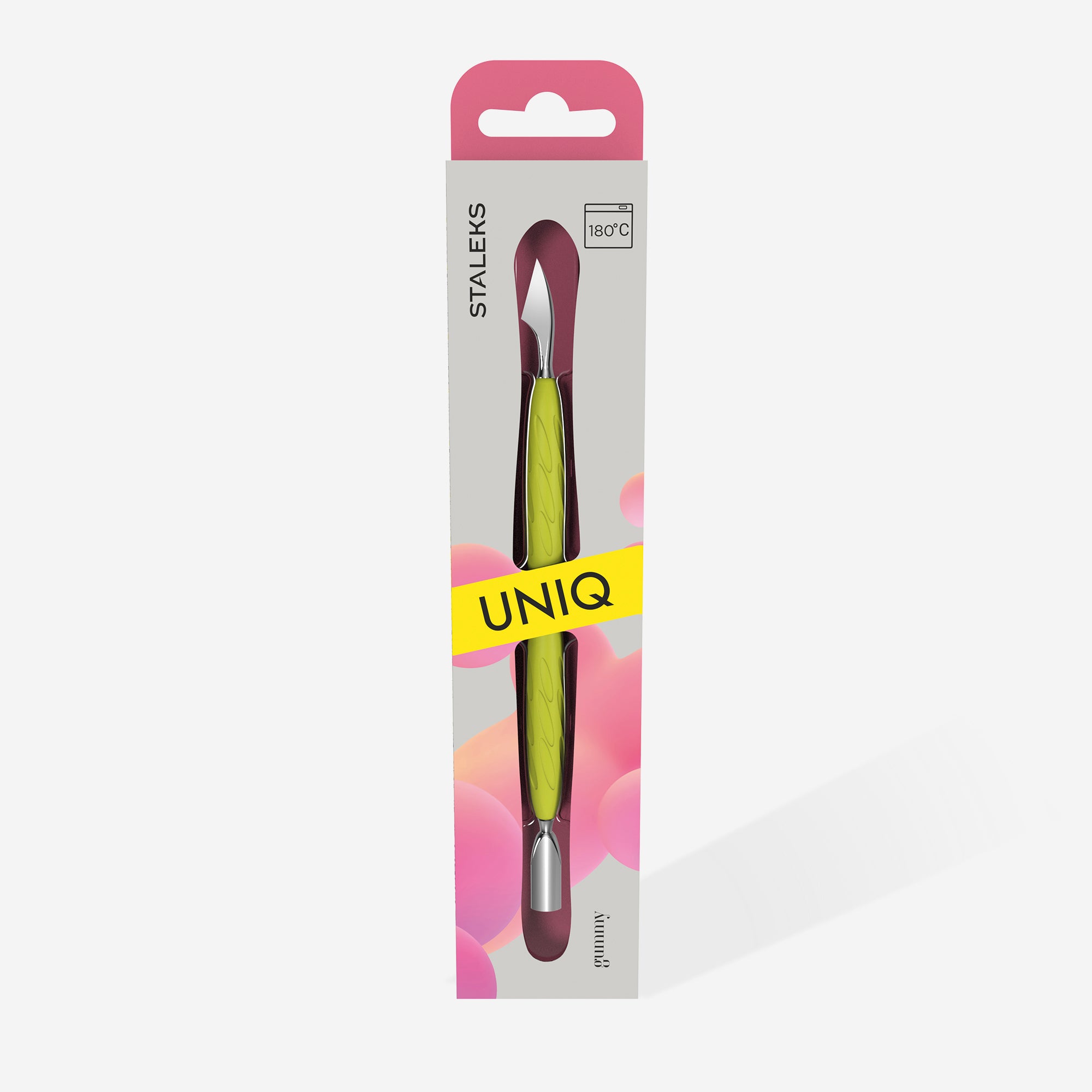 STALEKS UNIQ 10 TYPE 3 Gummy Dar yuvarlak et itici ve çalışma kısmı üçgen olan et itici