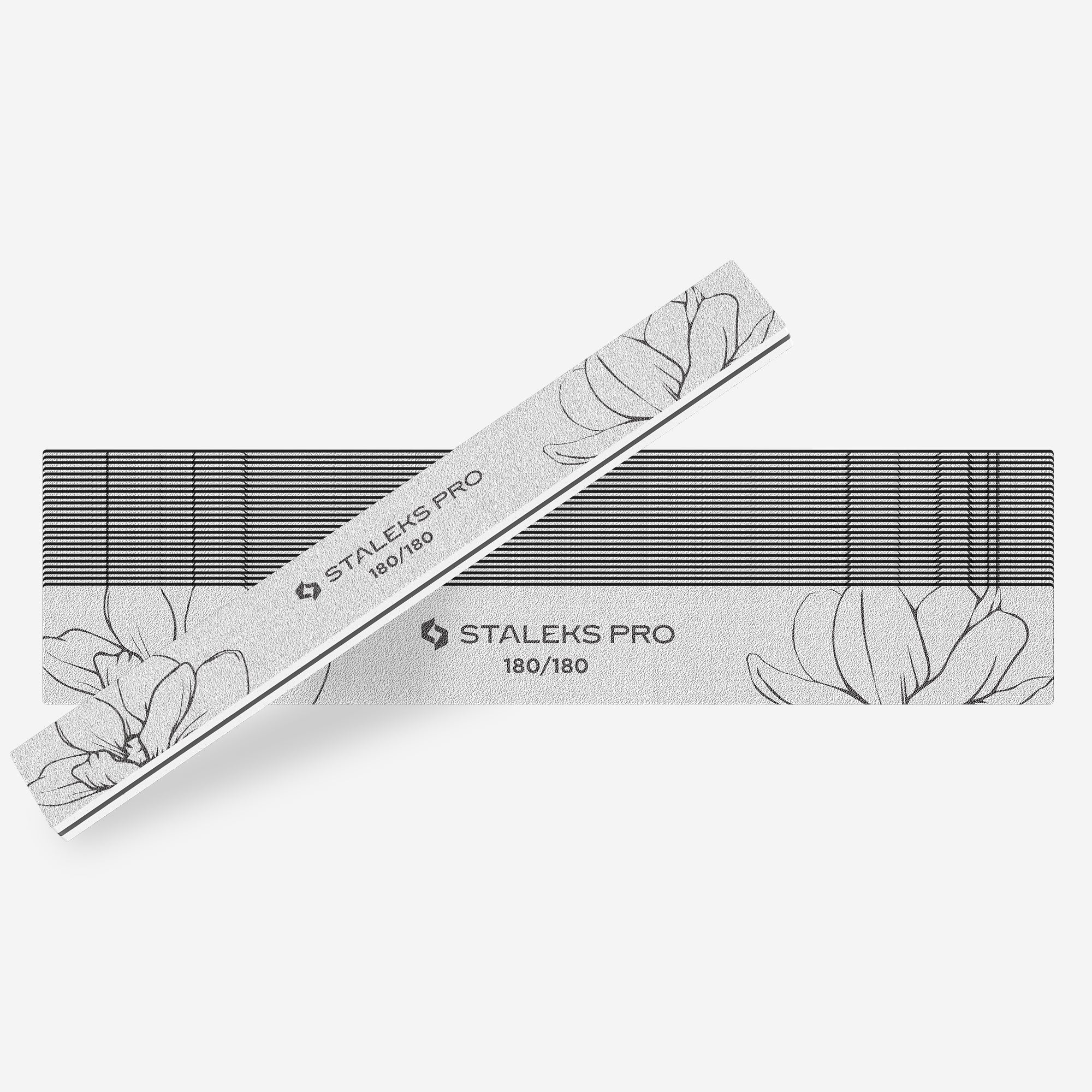 STALEKS EXPERT 20 Straight mineral nail file, 180/180 grit (25 pc)