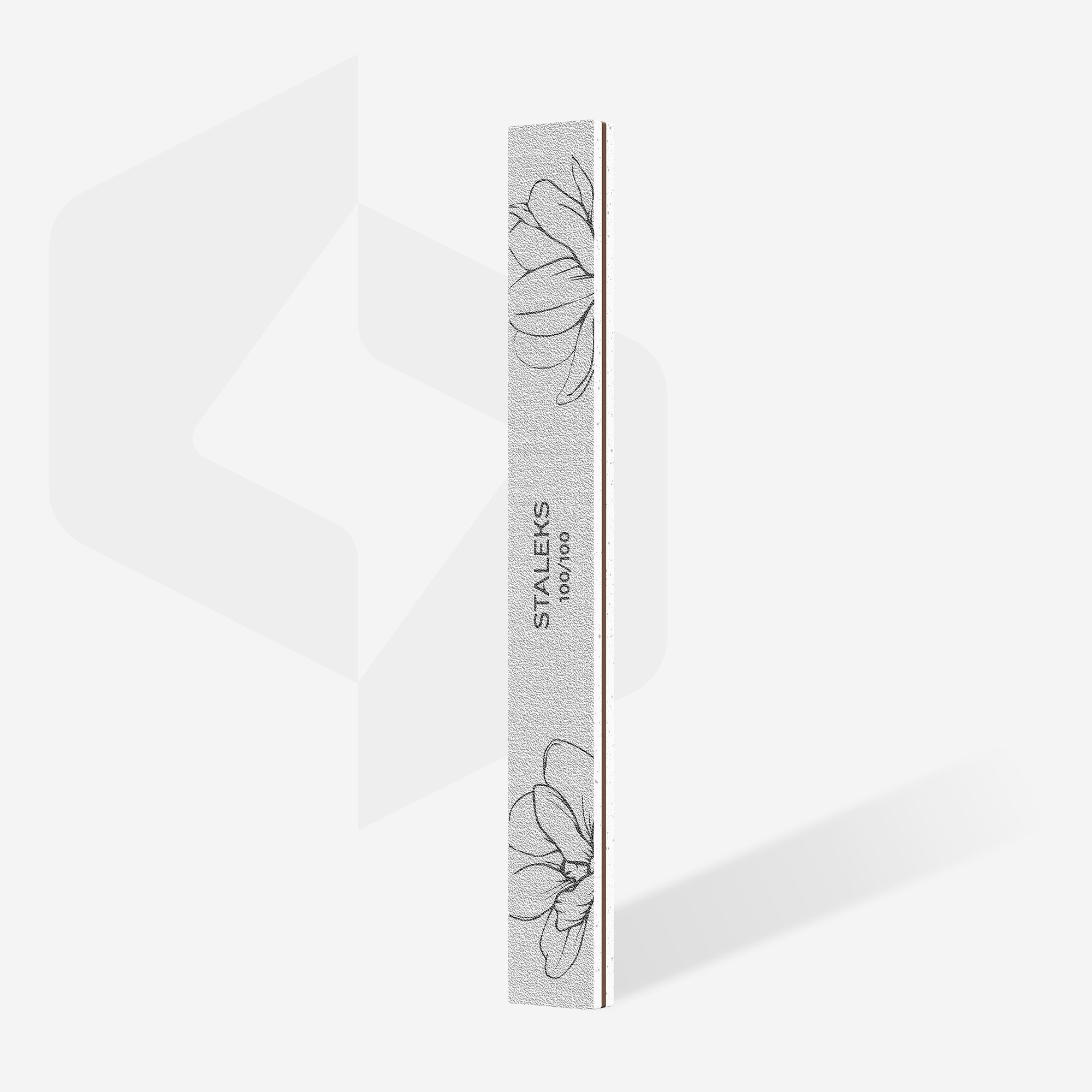 STALEKS EXPERT 20 Mineral tırnaklar için düz törpü, 100/100 grit (25 adet)