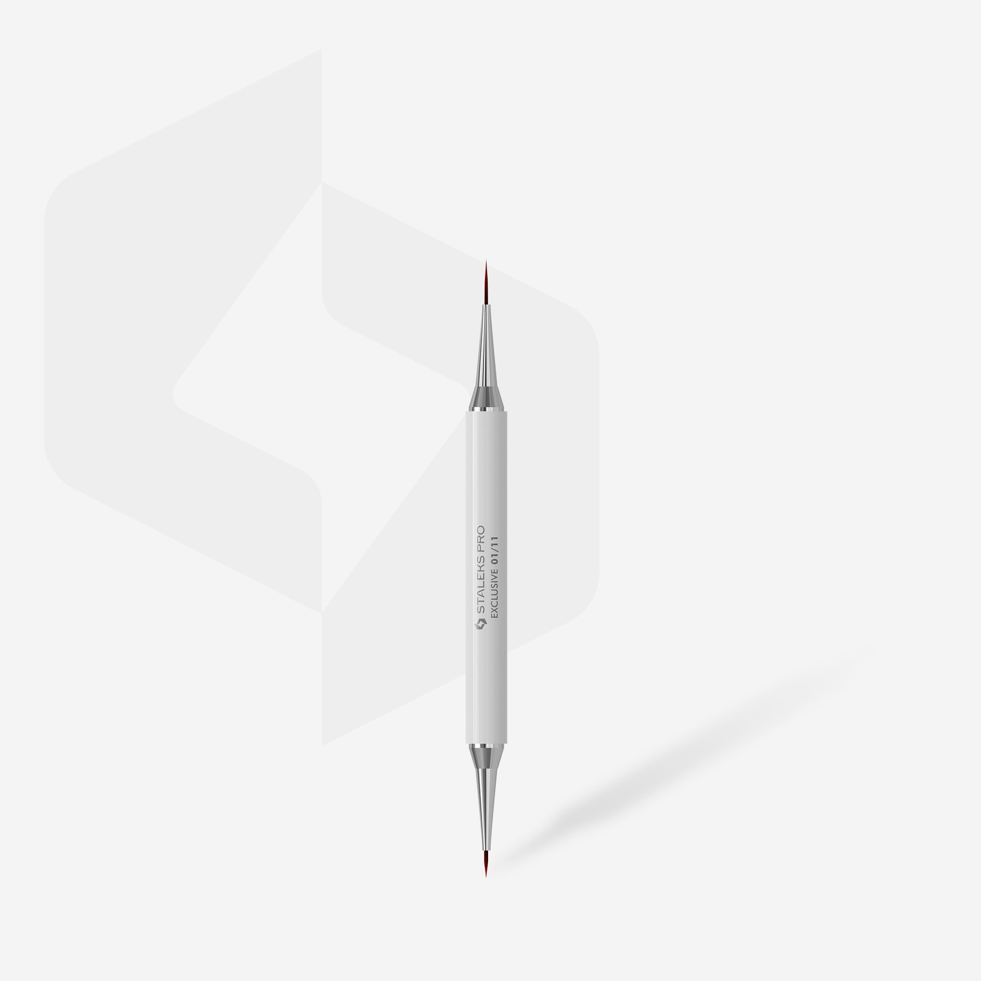 STALEKS EXCLUSIVE 01/11 Double-sided liner brush 7 mm / 12 mm for gel