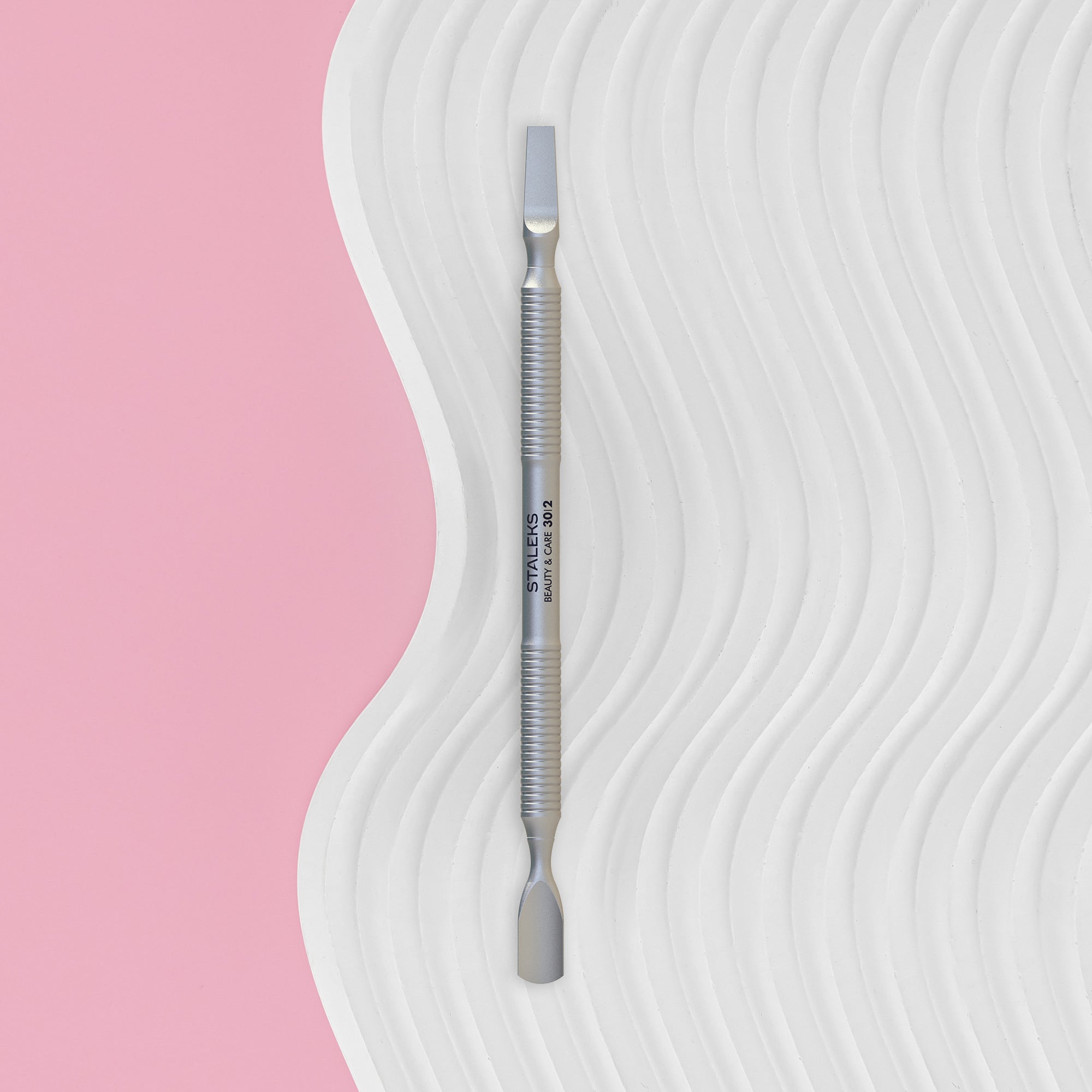 STALEKS BEAUTY & CARE 30 TYPE 2 Rounded narrow pusher and straight blade