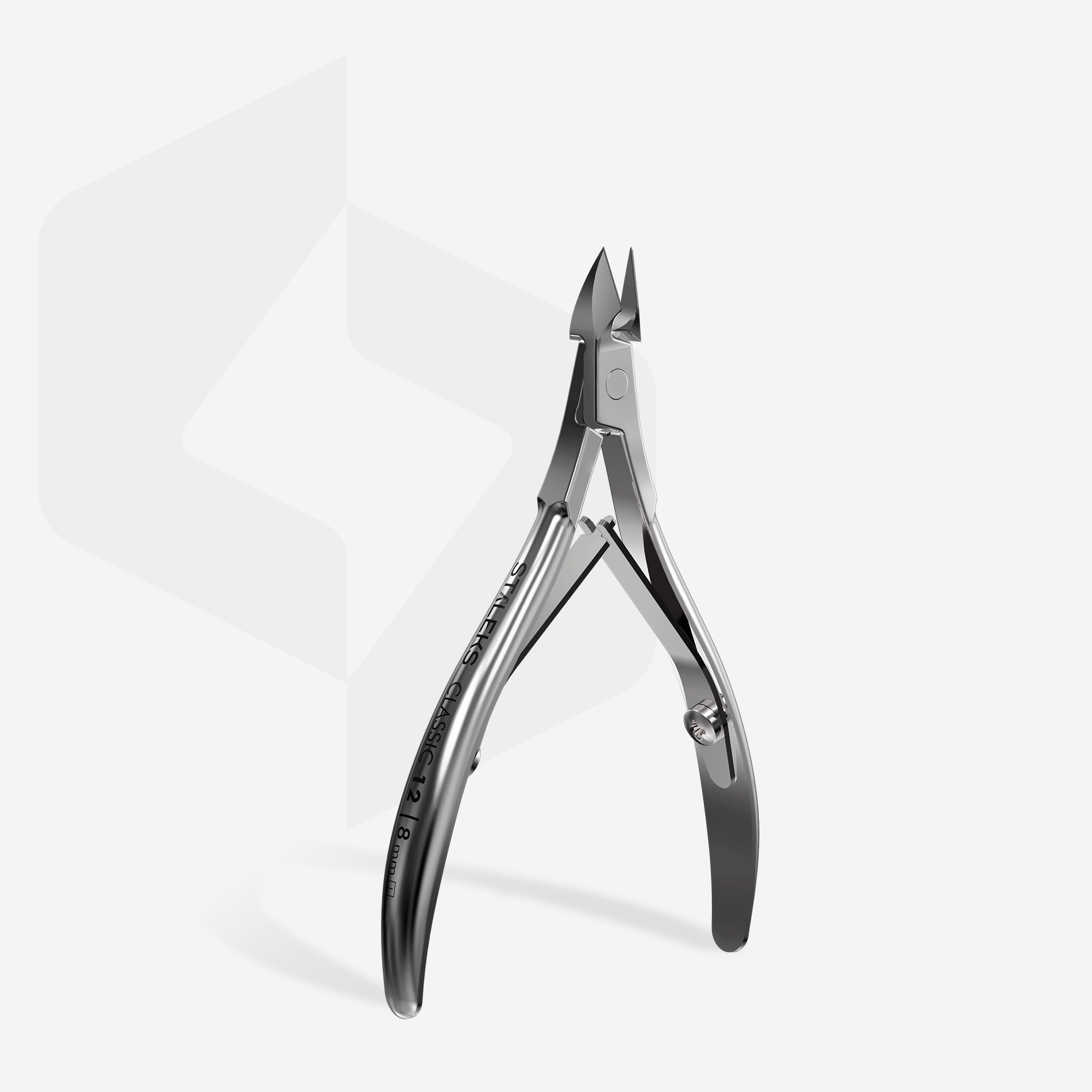 STALEKS CLASSIC 12 Profesyonel tirnak eti pensi, 8 mm